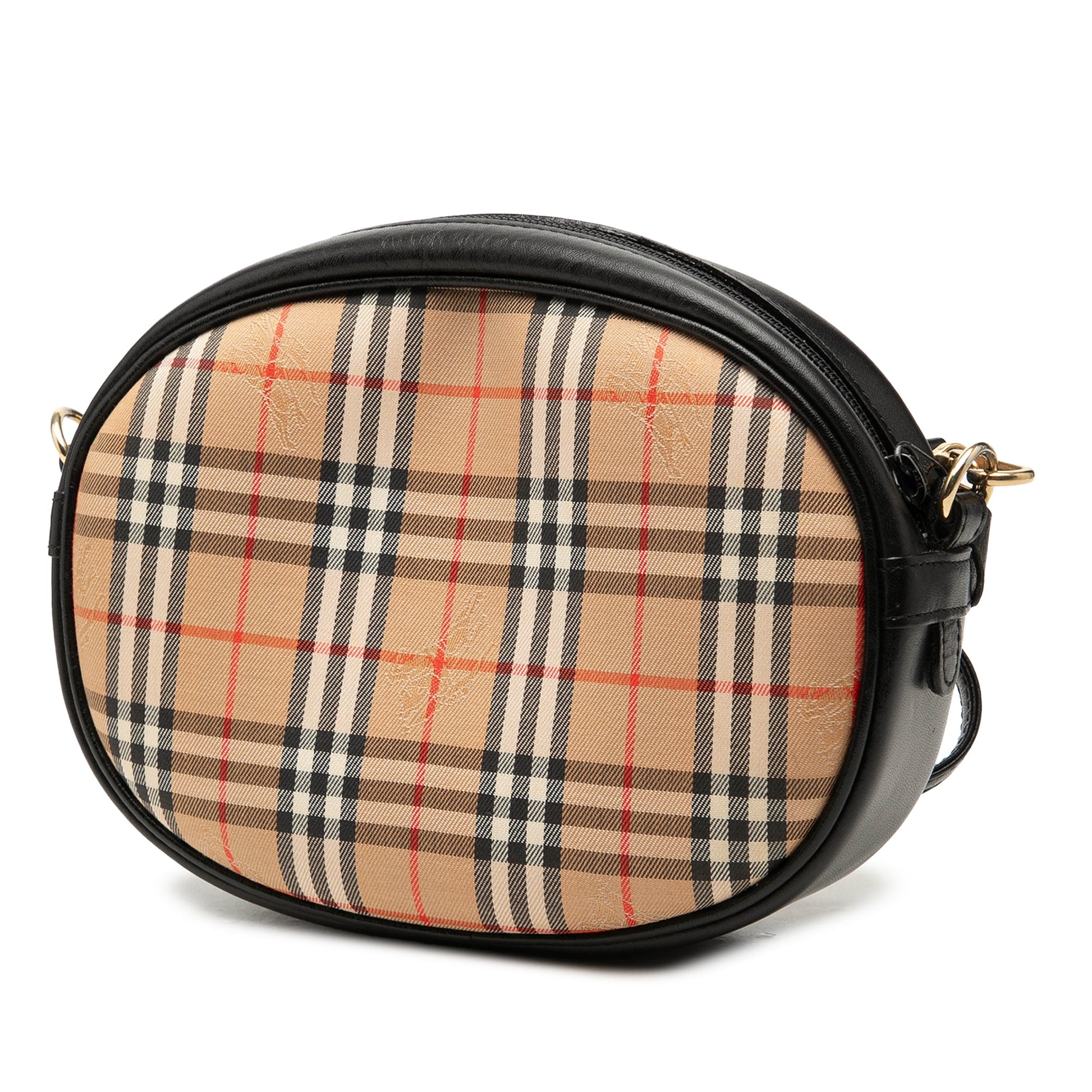 Burberry Haymarket Check Canvas Crossbody