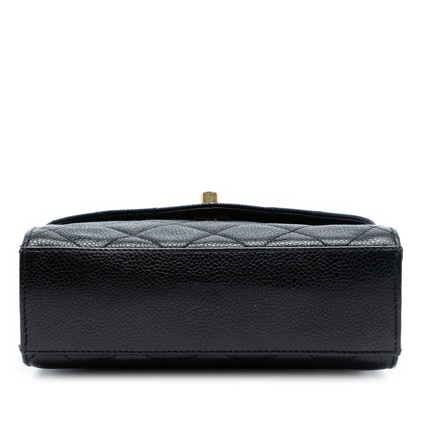 Chanel Mini CC Quilted Caviar Envelope Flap