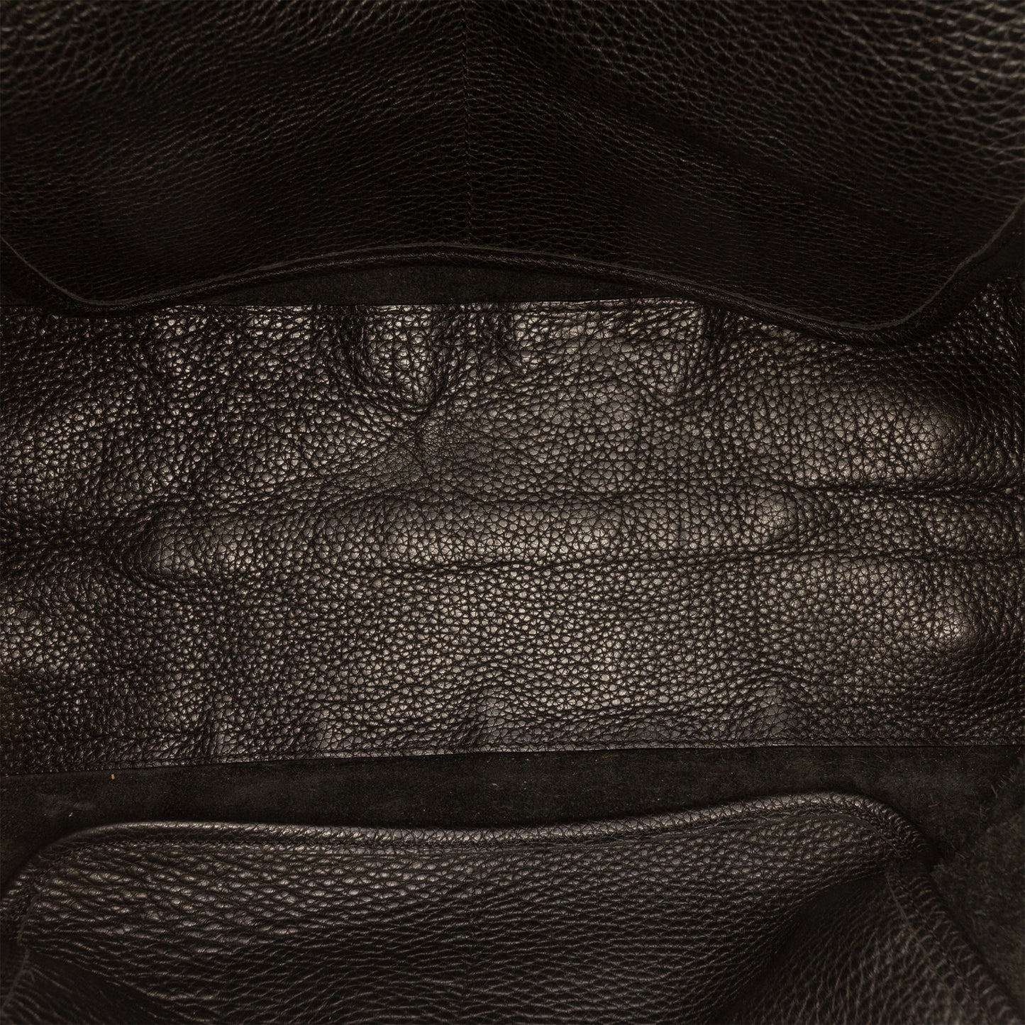 Dolce & Gabbana Pebbled Leather D Ring Tote