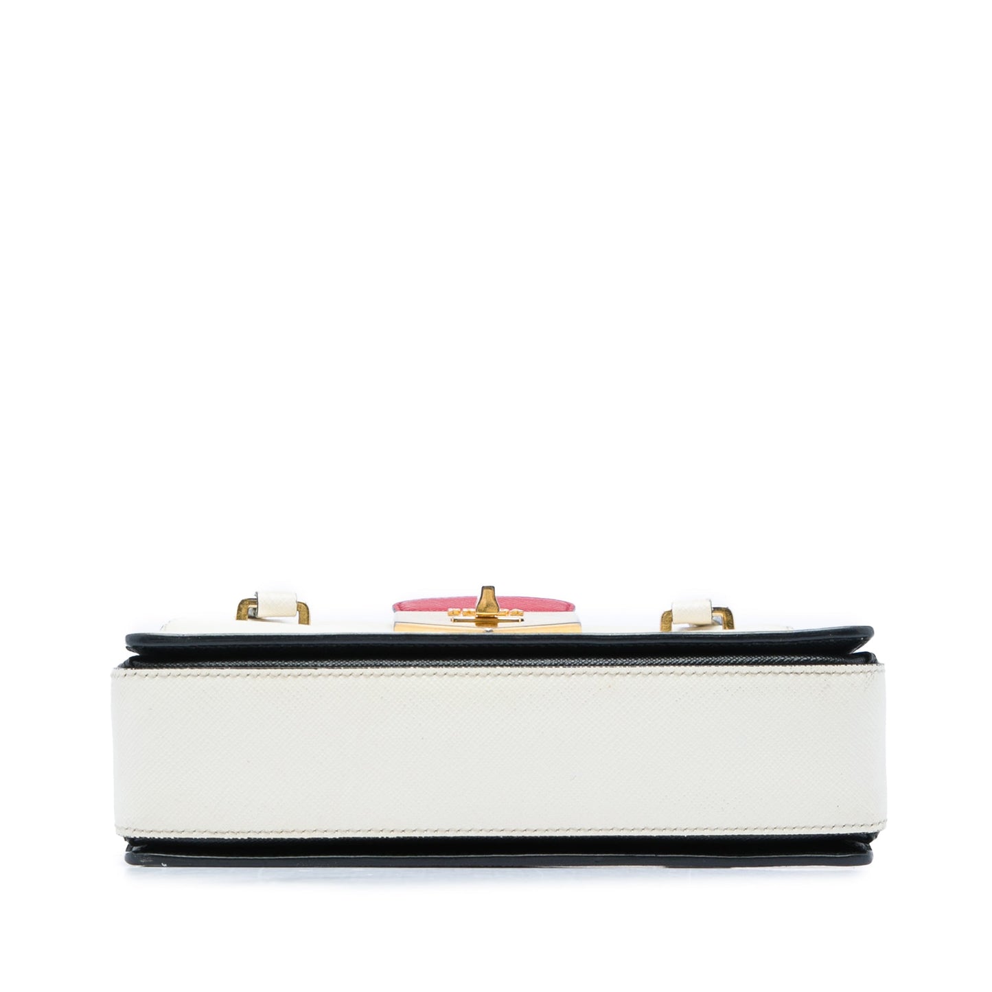 Prada Mini Saffiano Turnlock Handbag