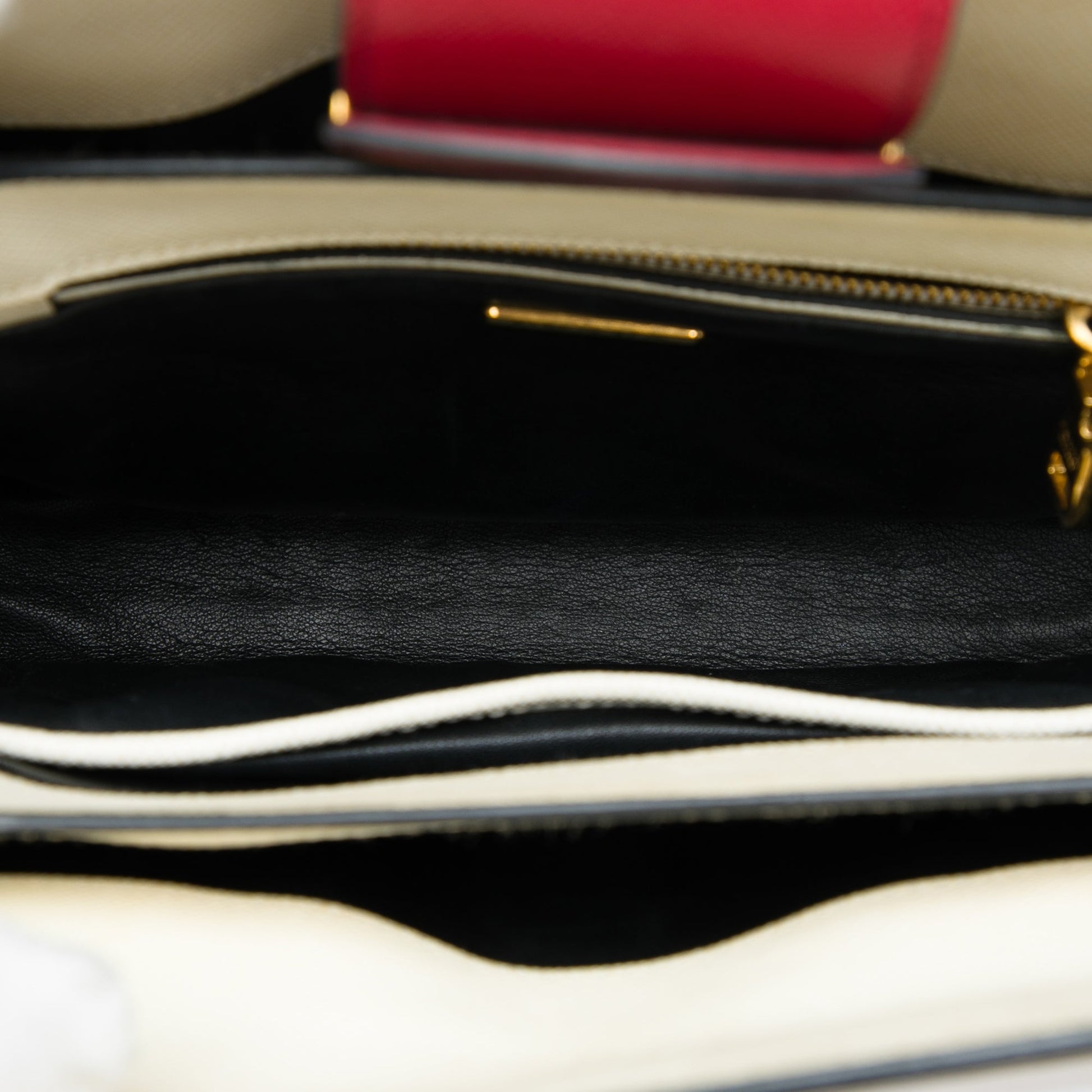 Prada Mini Saffiano Turnlock Handbag