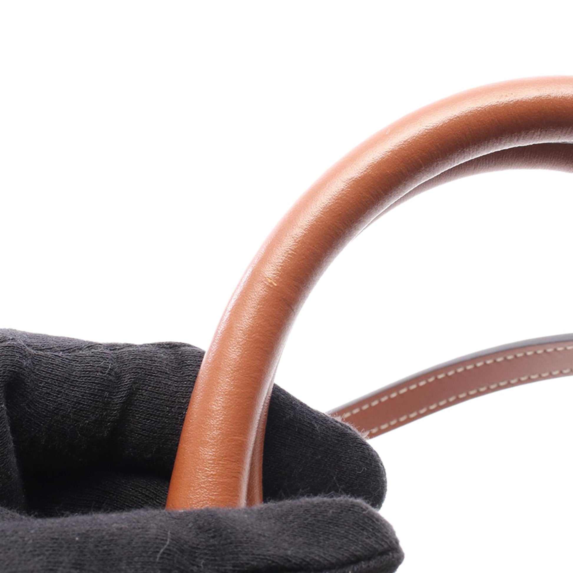 Celine Mini Triomphe Coated Canvas Vertical Cabas Satchel