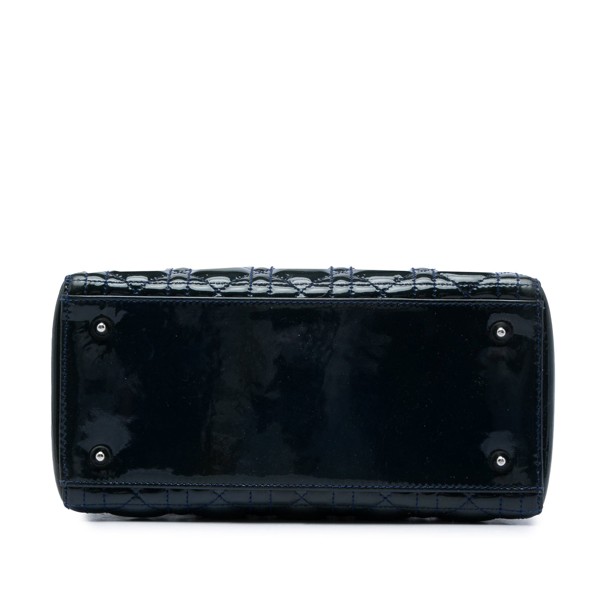 Dior Medium Patent Cannage Lady Dior