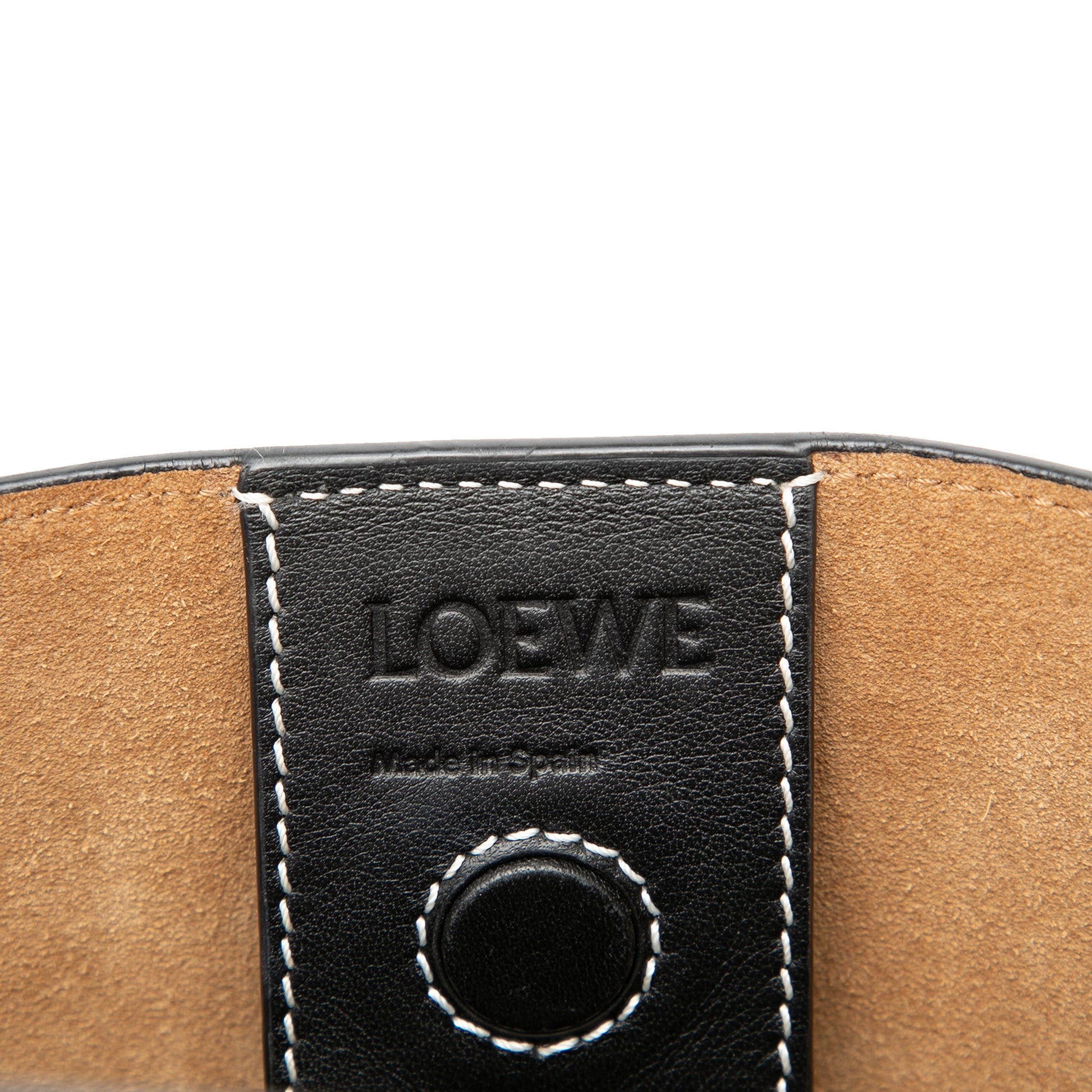 LOEWE Paulas Ibiza Printed Leather T 22 Bucket Bag
