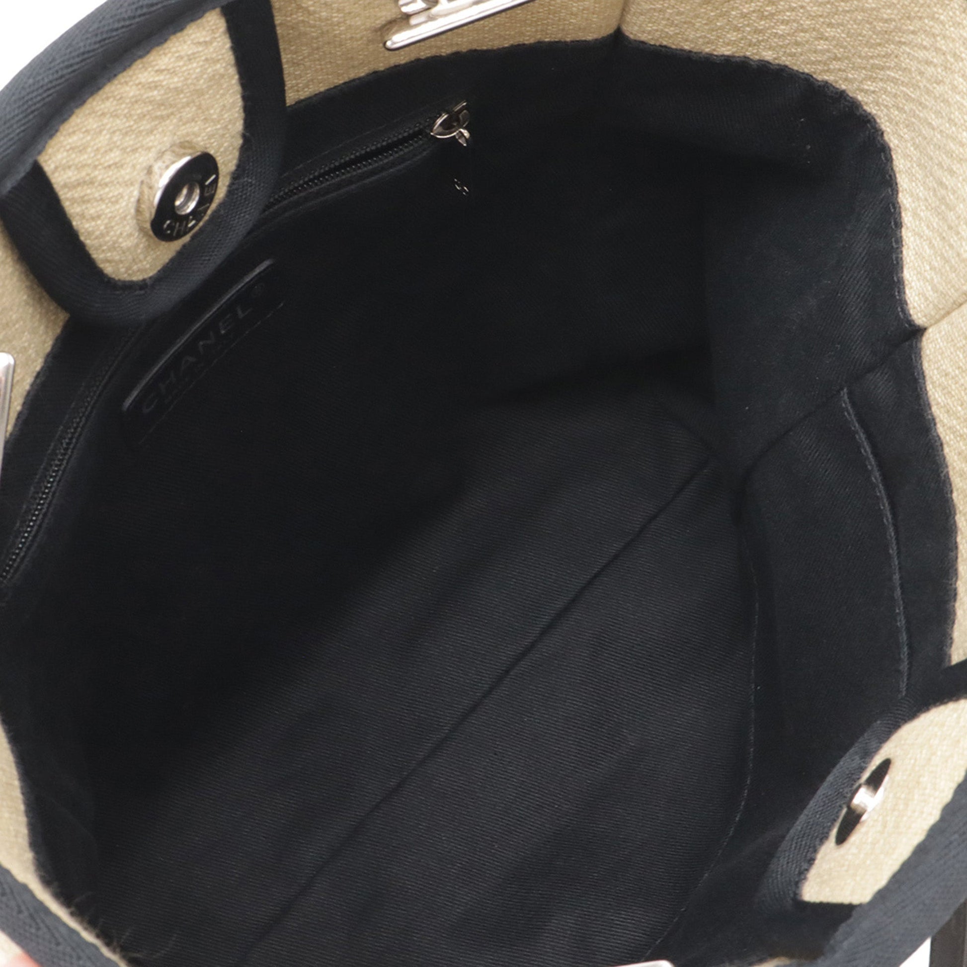 Chanel Mini Canvas Deauville Tote