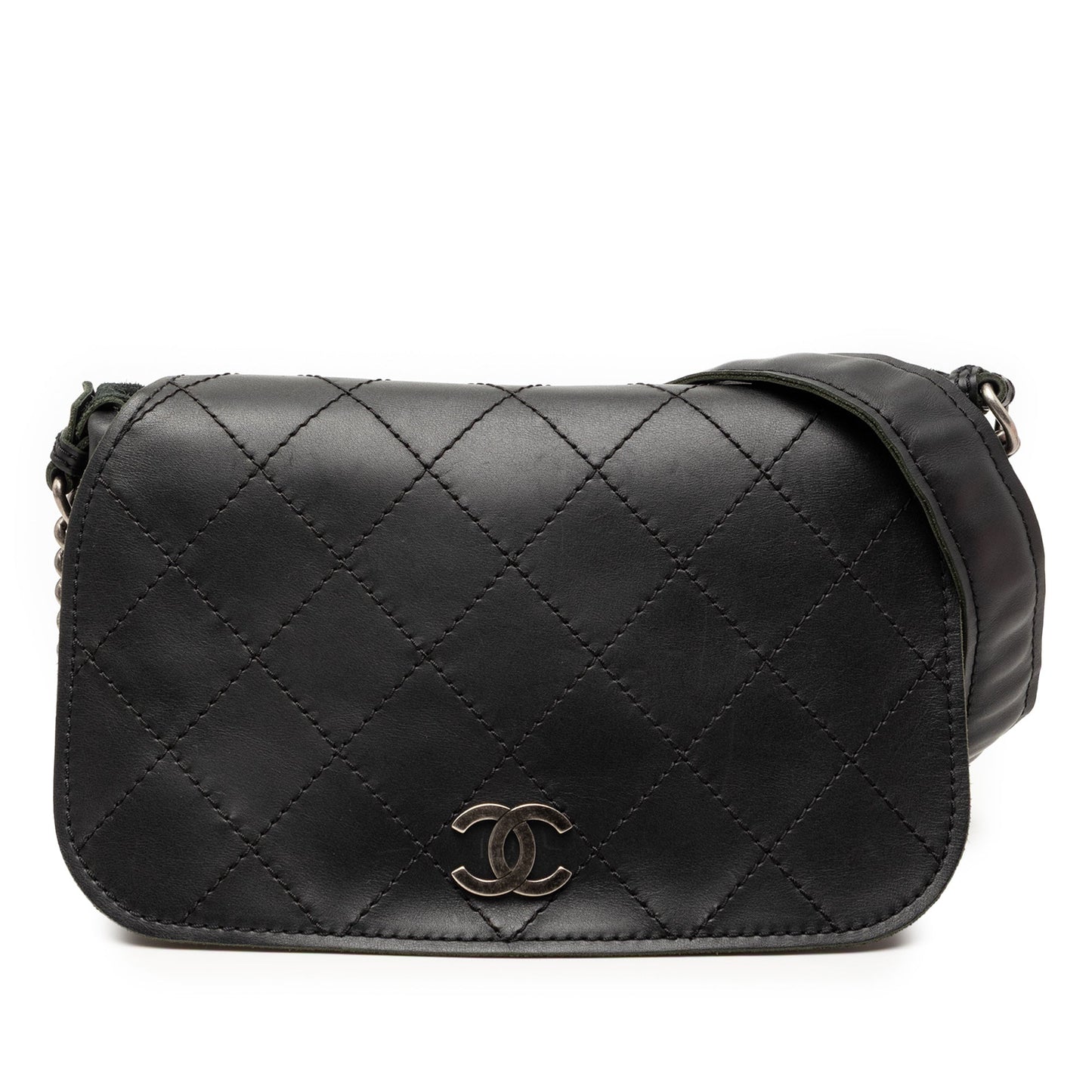 Chanel Paris Edinburgh Small Calfskin Highlander Flap