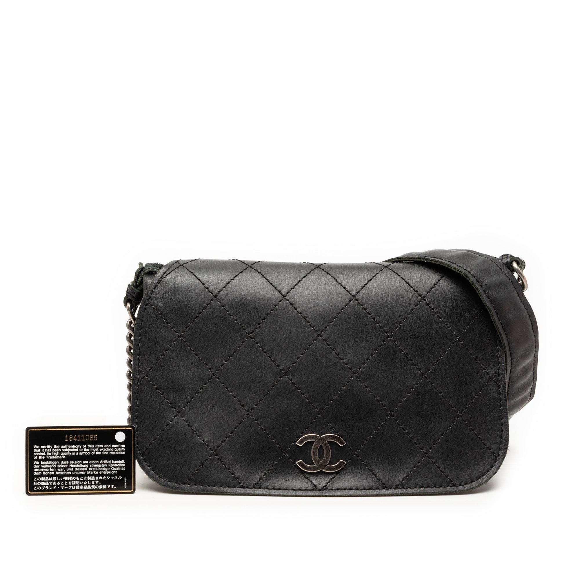 Chanel Paris Edinburgh Small Calfskin Highlander Flap