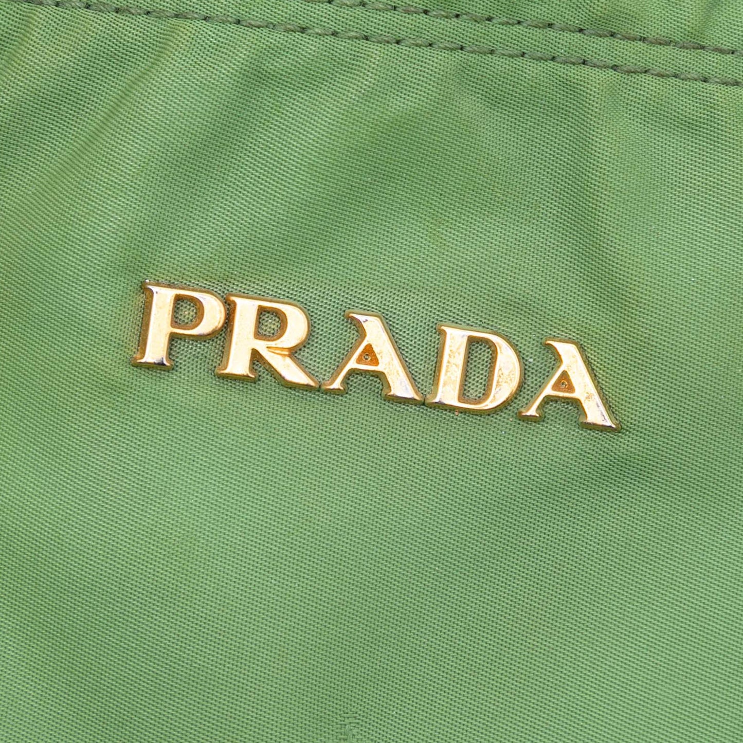 Prada Tessuto Canapa Logo Satchel
