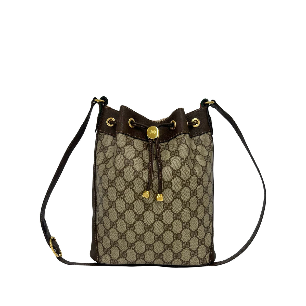 Gucci GG Supreme Web Bucket Bag