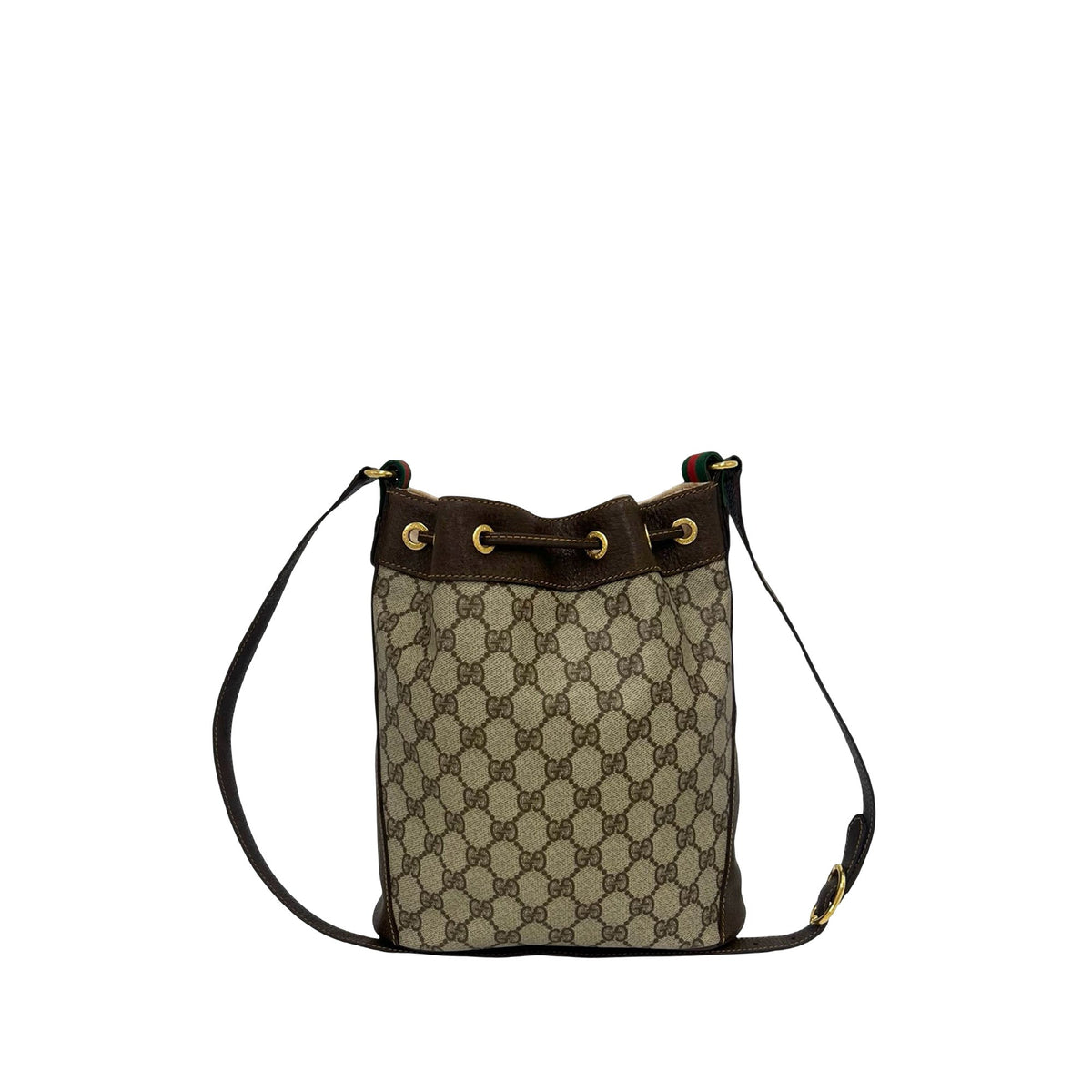 Gucci GG Supreme Web Bucket Bag