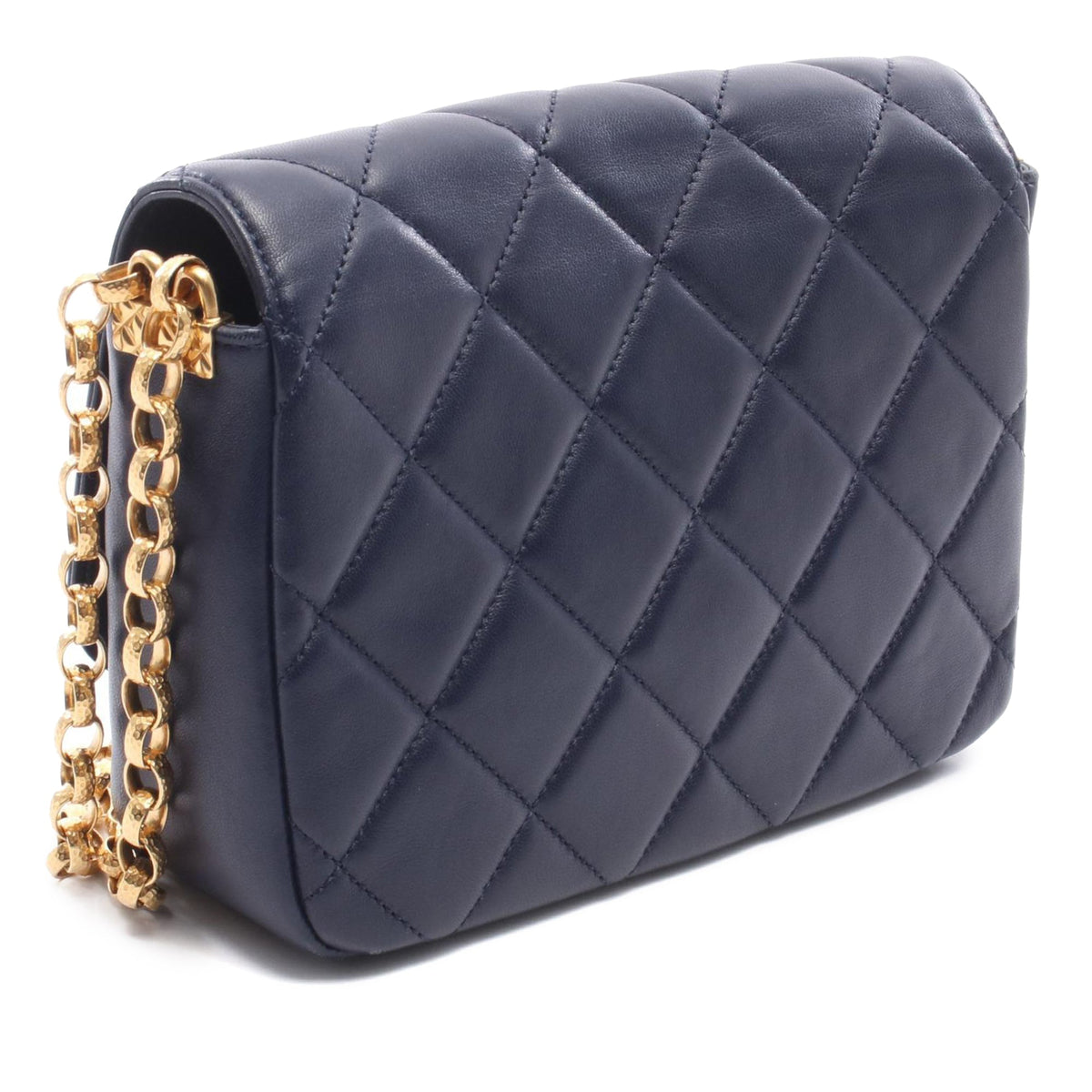 Chanel Small CC Quilted Lambskin Single Flap