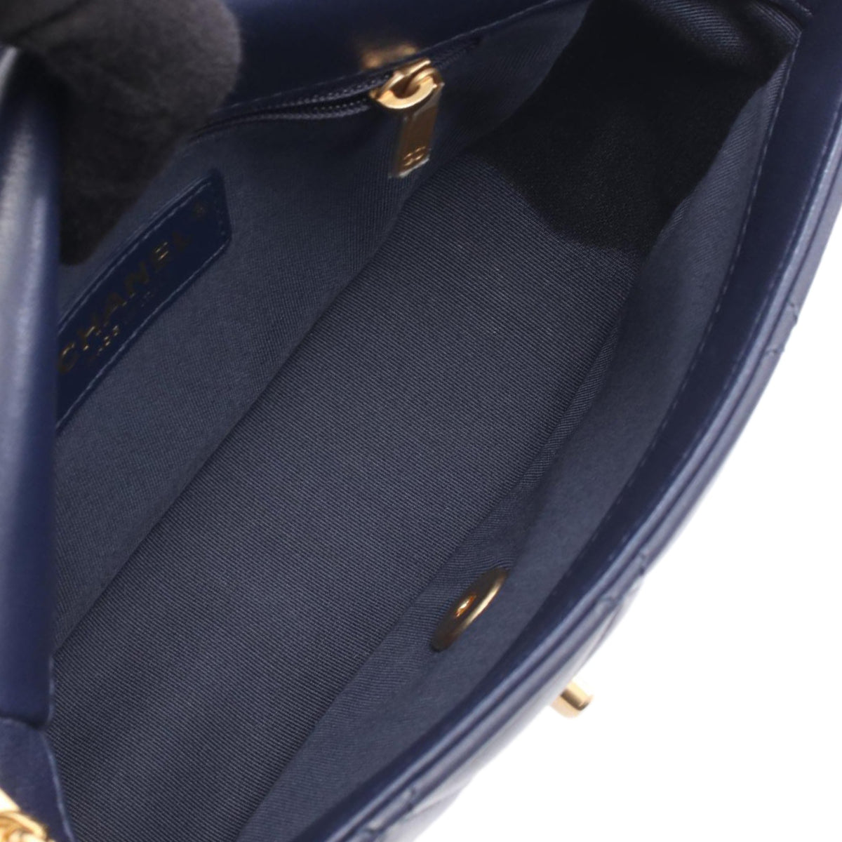 Chanel Small CC Quilted Lambskin Single Flap