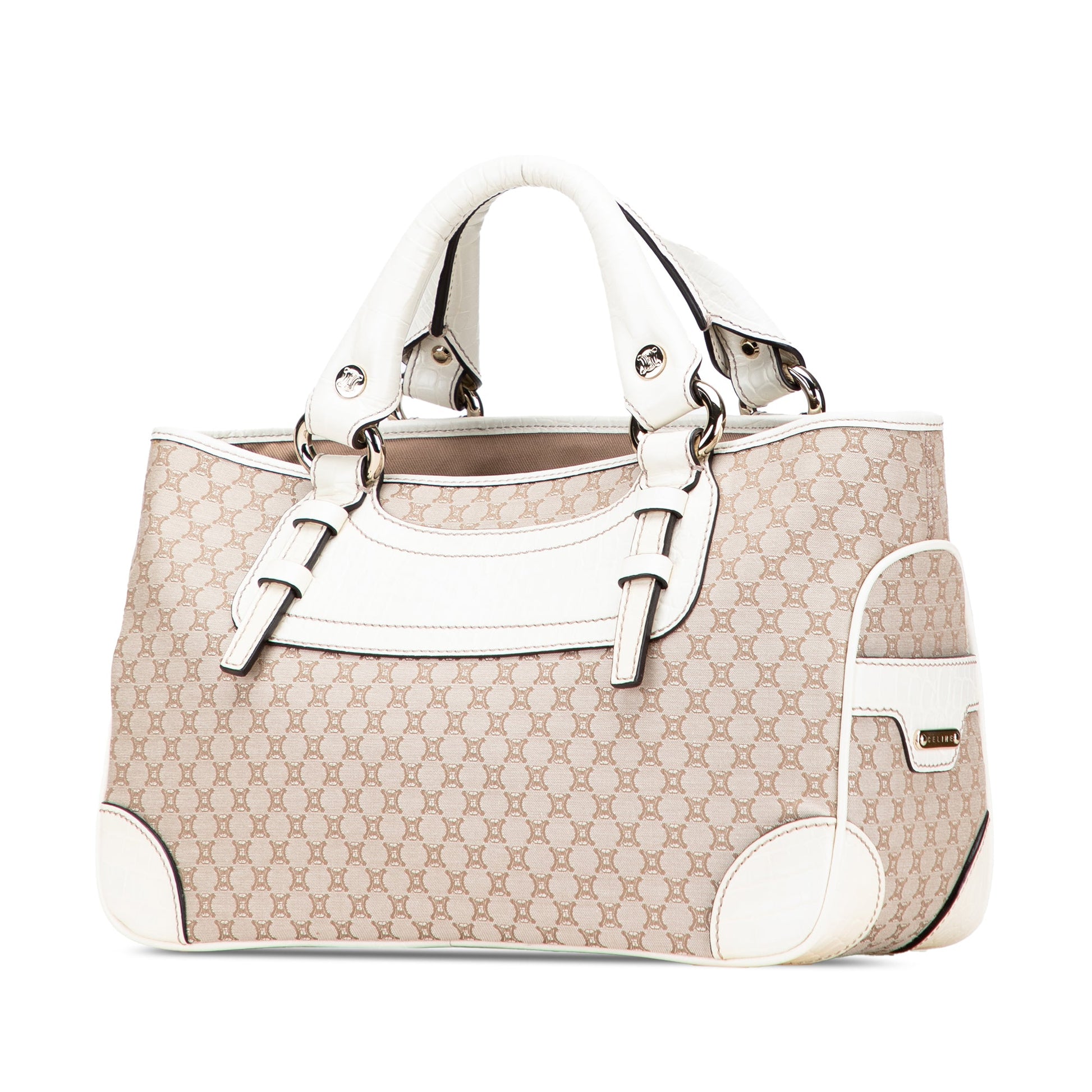 Celine Macadam Canvas Boogie Handbag