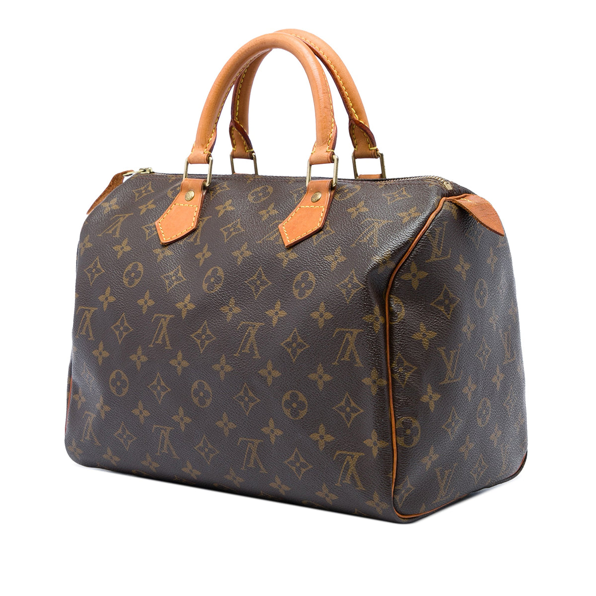Louis Vuitton Monogram Speedy 30 — Brown