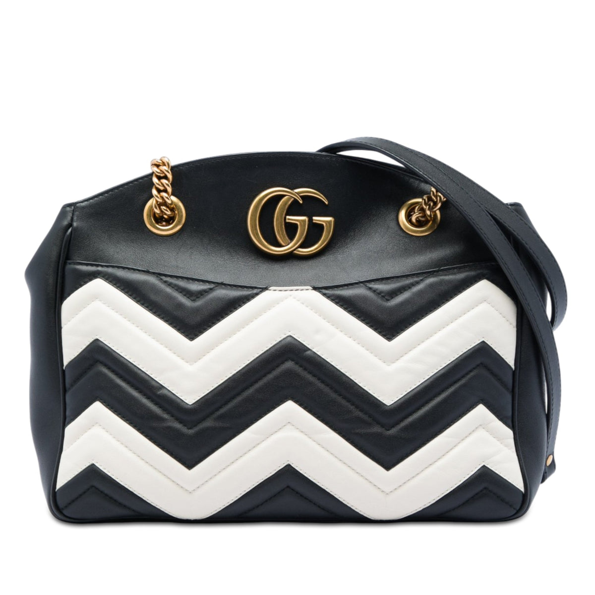 Gucci Medium GG Marmont Matelasse Leather Chain Shoulder Bag