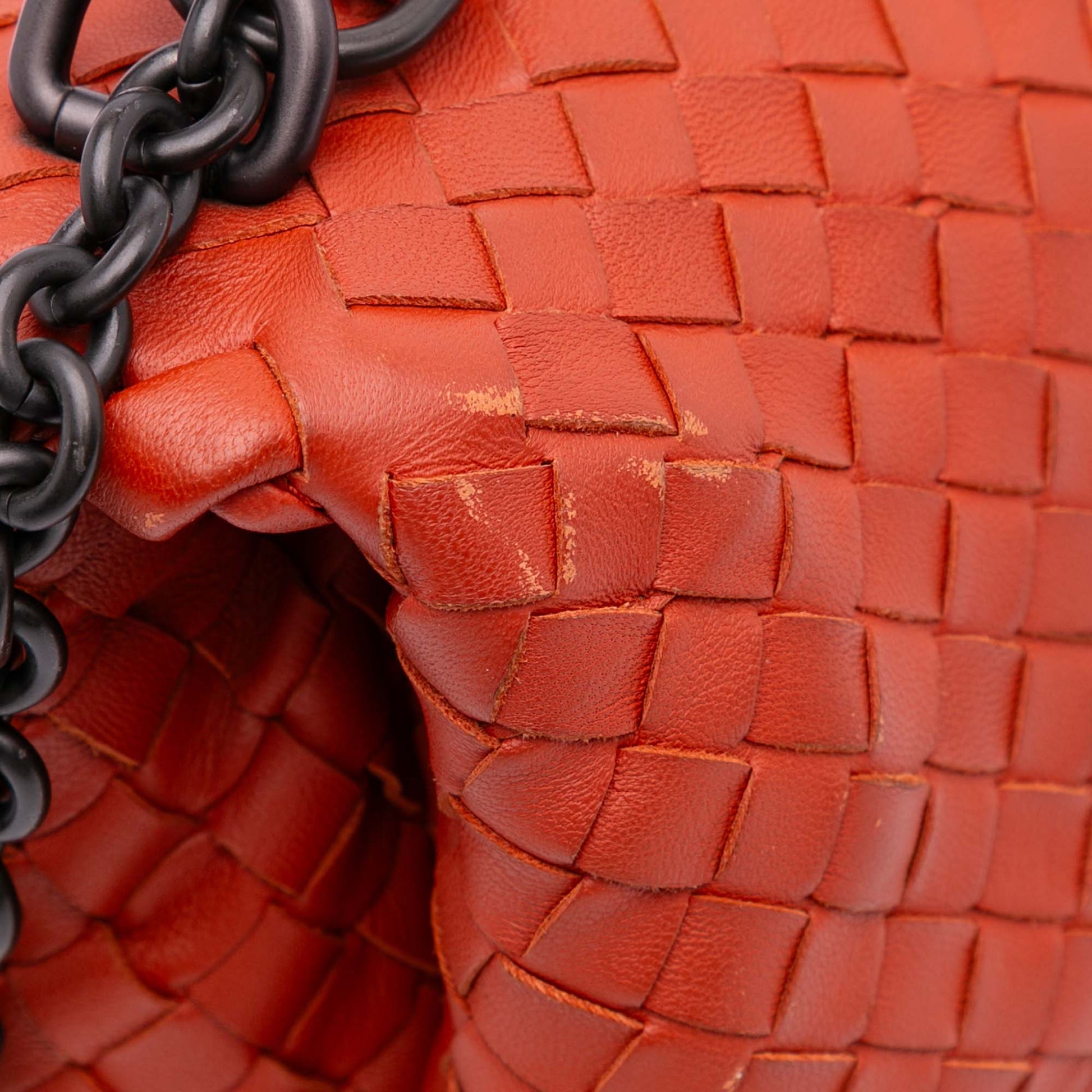Bottega Veneta Small Nappa Intrecciato Olimpia Shoulder Bag