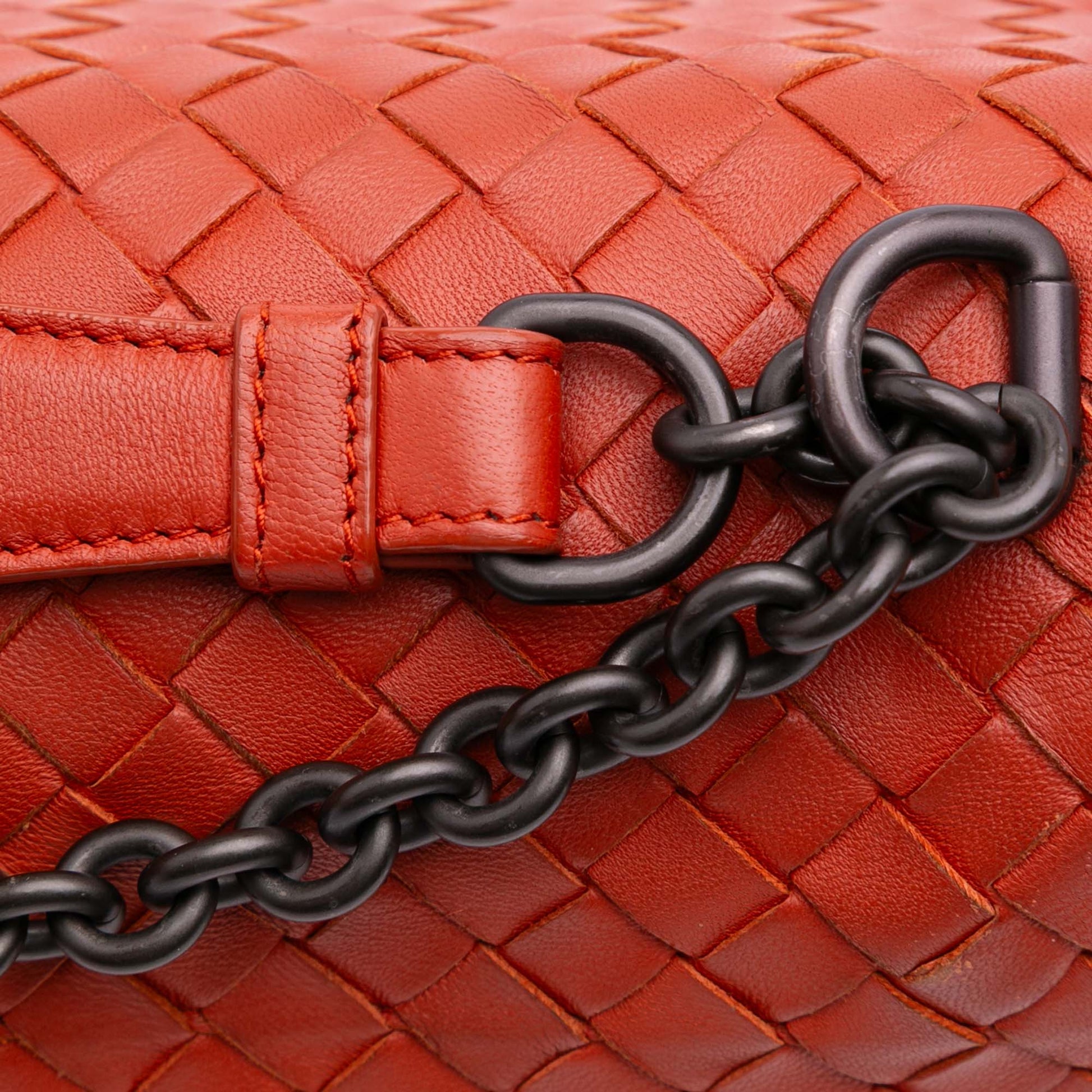 Bottega Veneta Small Nappa Intrecciato Olimpia Shoulder Bag