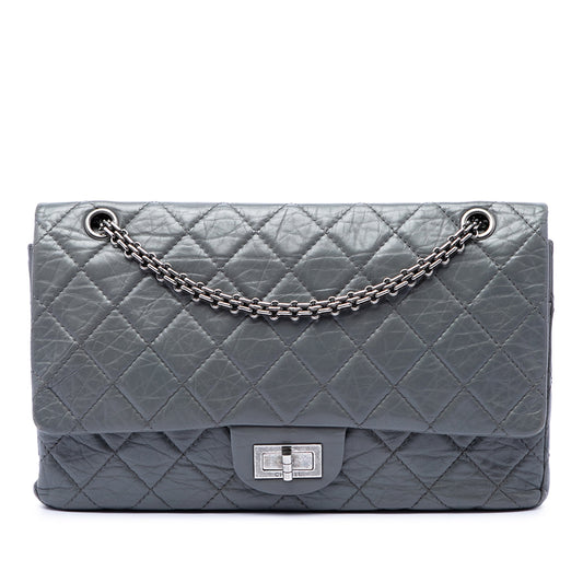Chanel Quilted Aged Calfskin Reissue 2.55 Double Flap 227