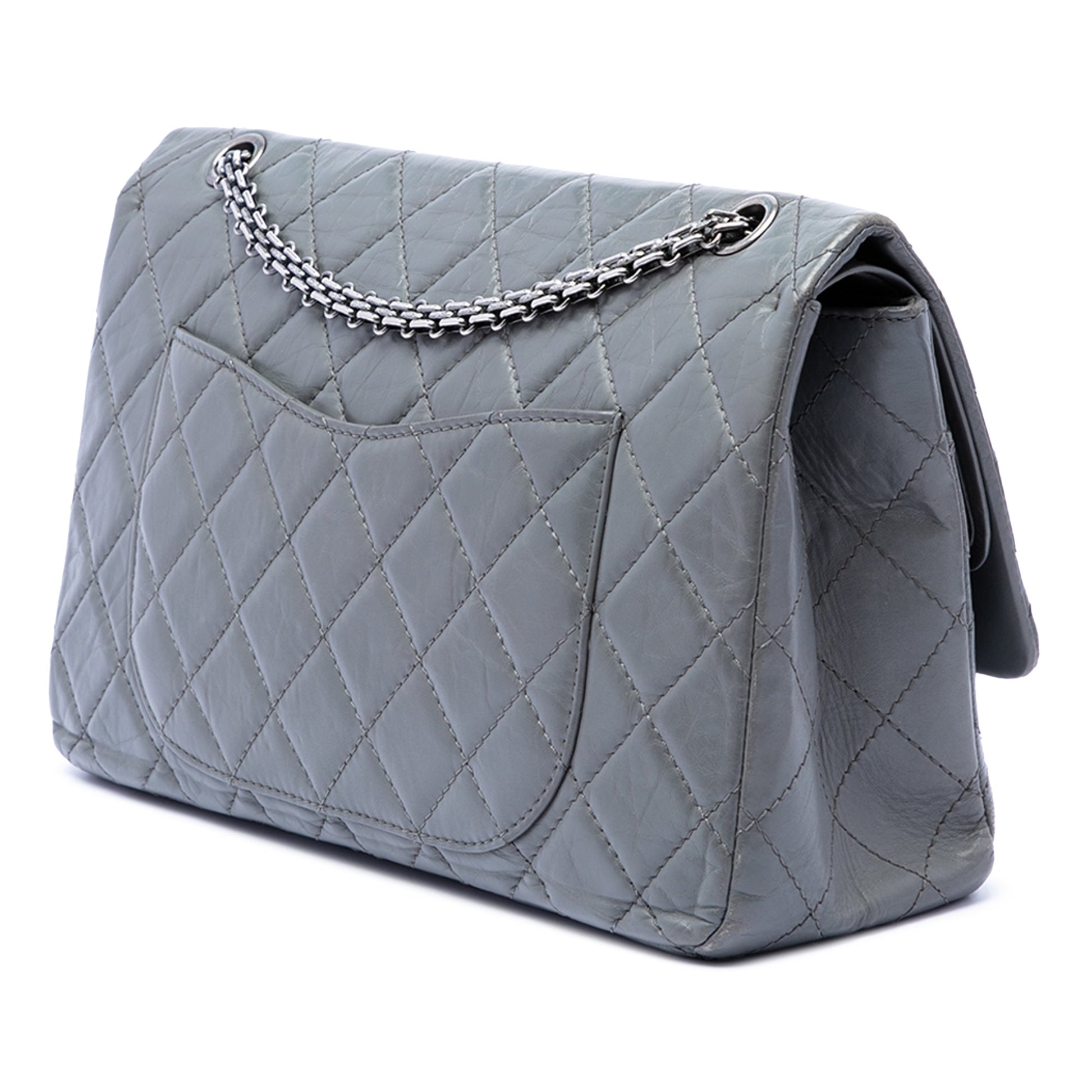 Chanel Quilted Aged Calfskin Reissue 2.55 Double Flap 227