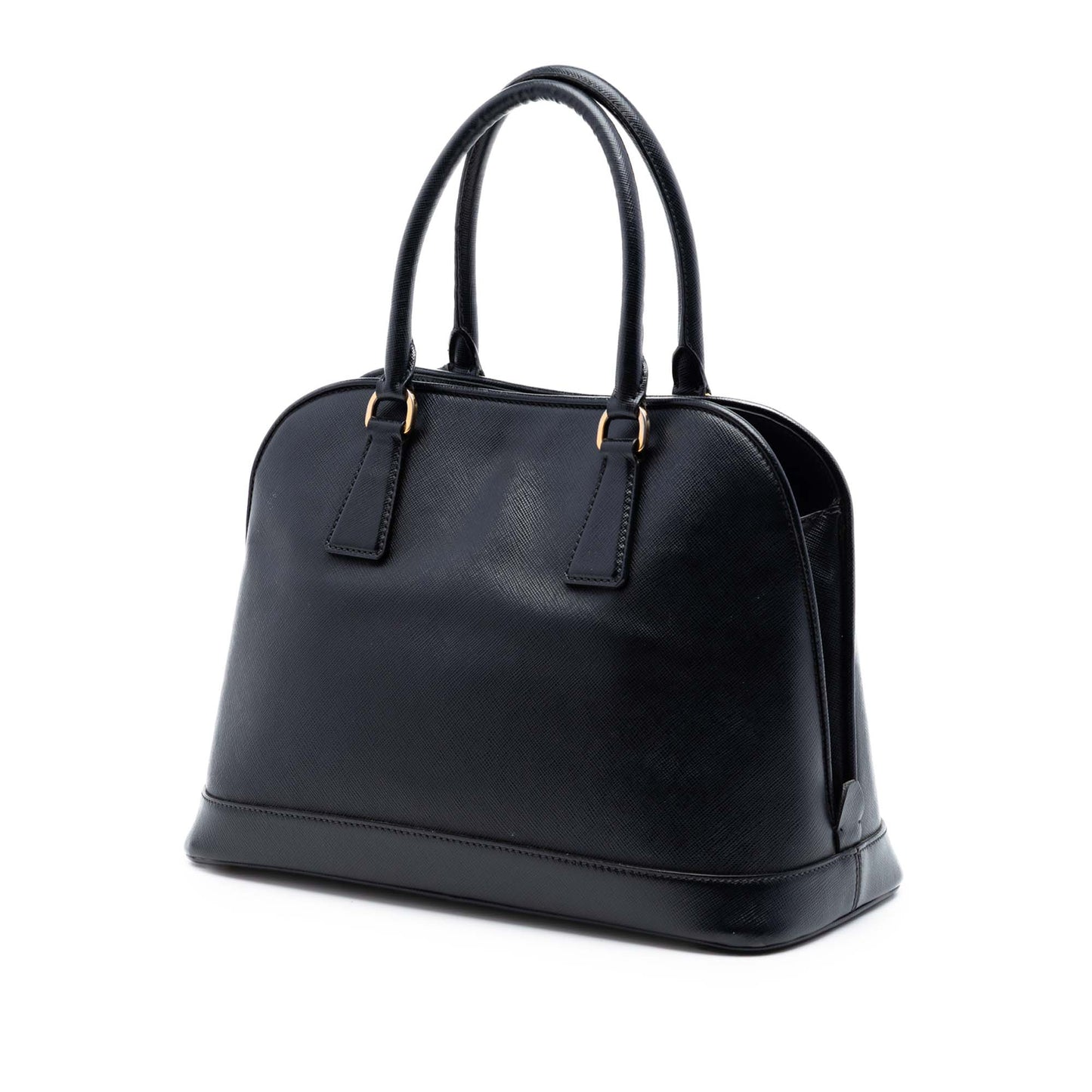Prada Medium Saffiano Lux Open Promenade Satchel
