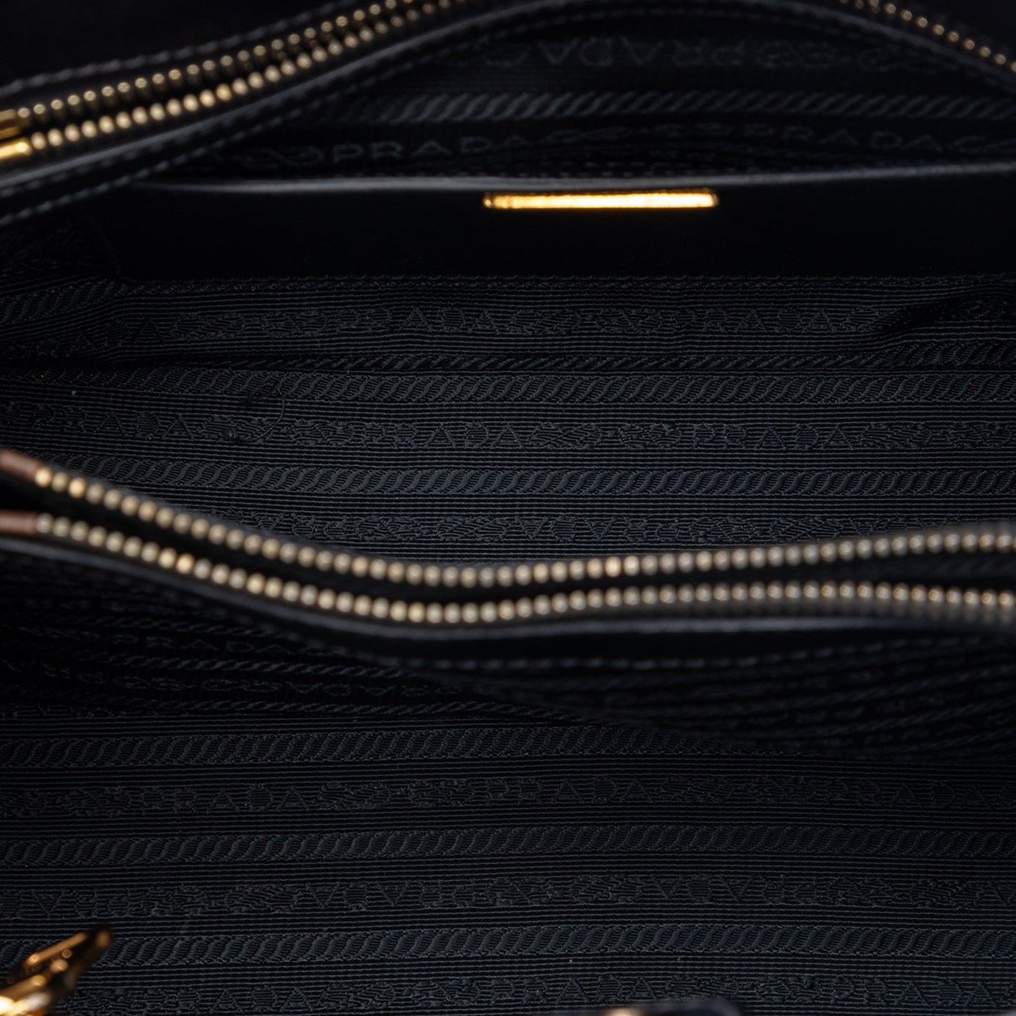Prada Medium Saffiano Lux Open Promenade Satchel