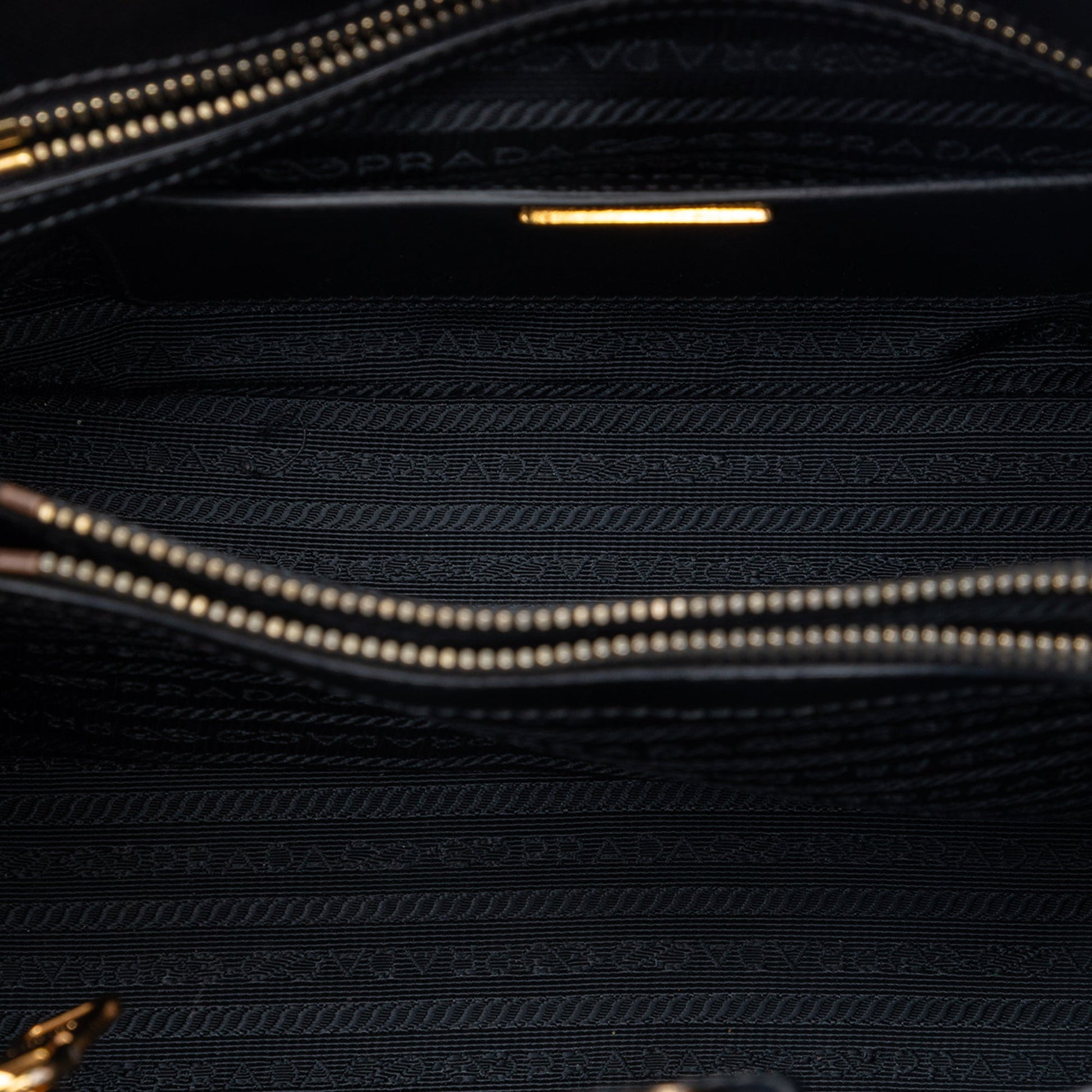 Prada Medium Saffiano Lux Open Promenade Satchel