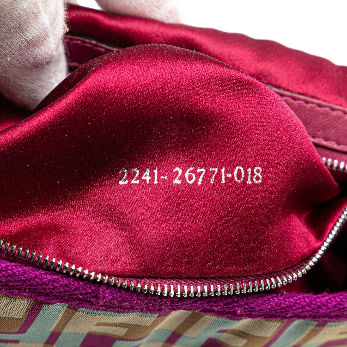 Fendi Zucca Nylon Crossbody