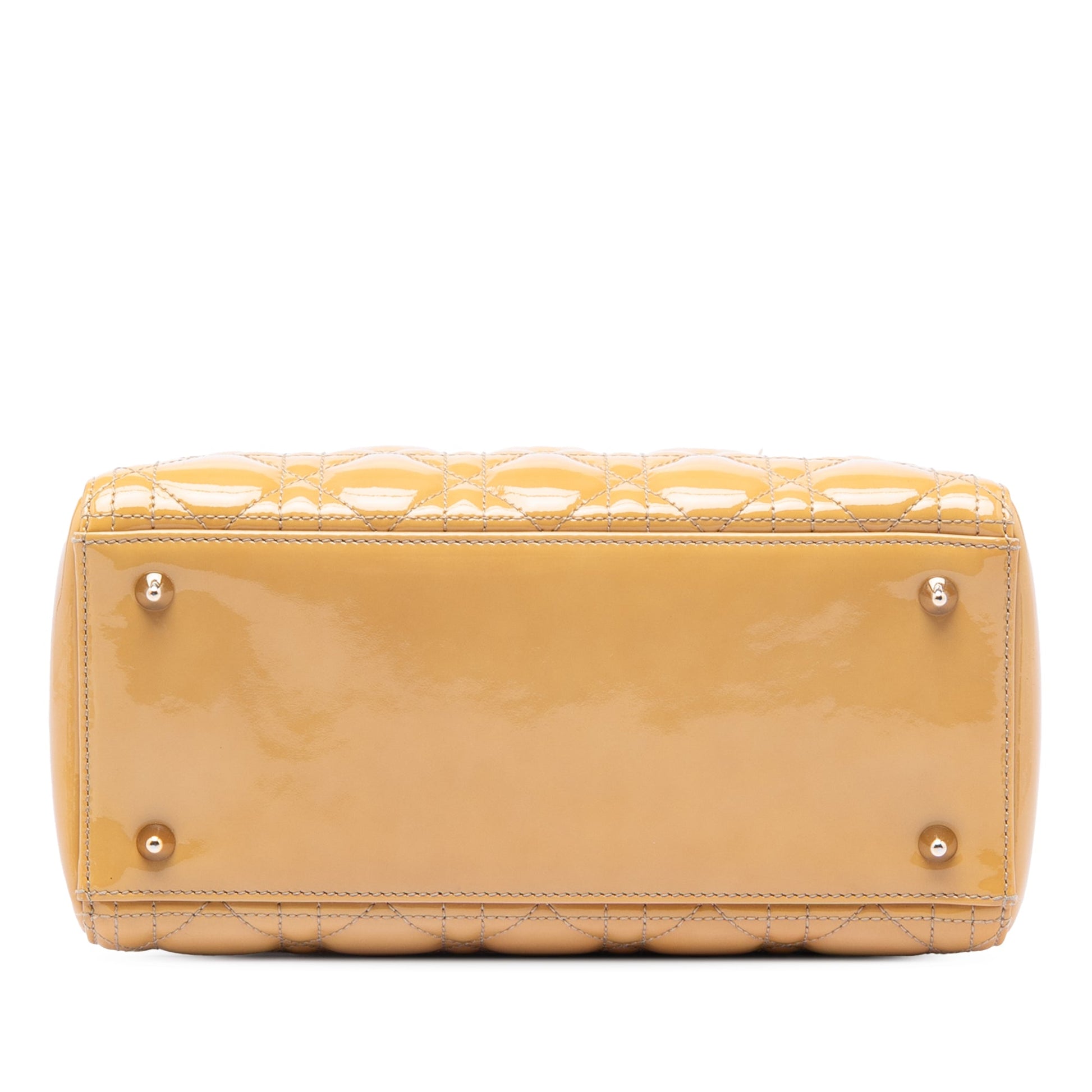 Dior Medium Patent Cannage Lady Dior