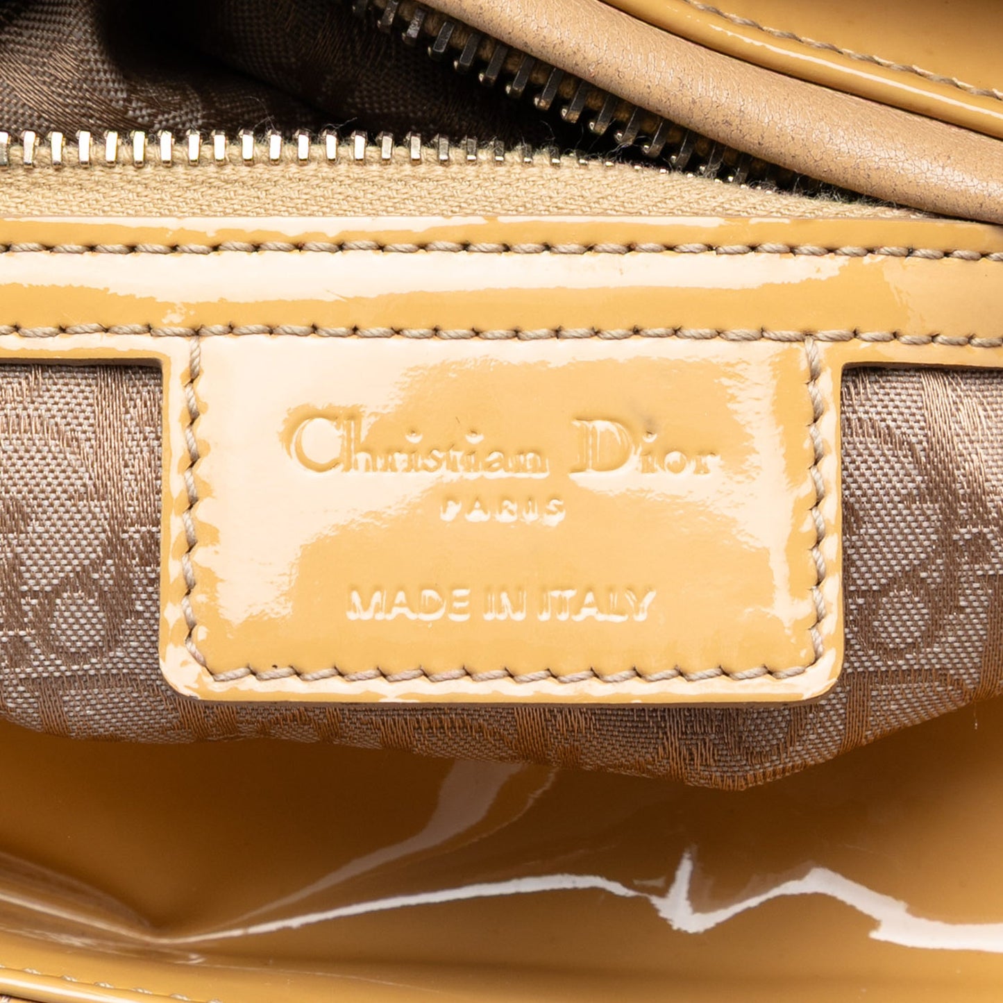 Dior Medium Patent Cannage Lady Dior