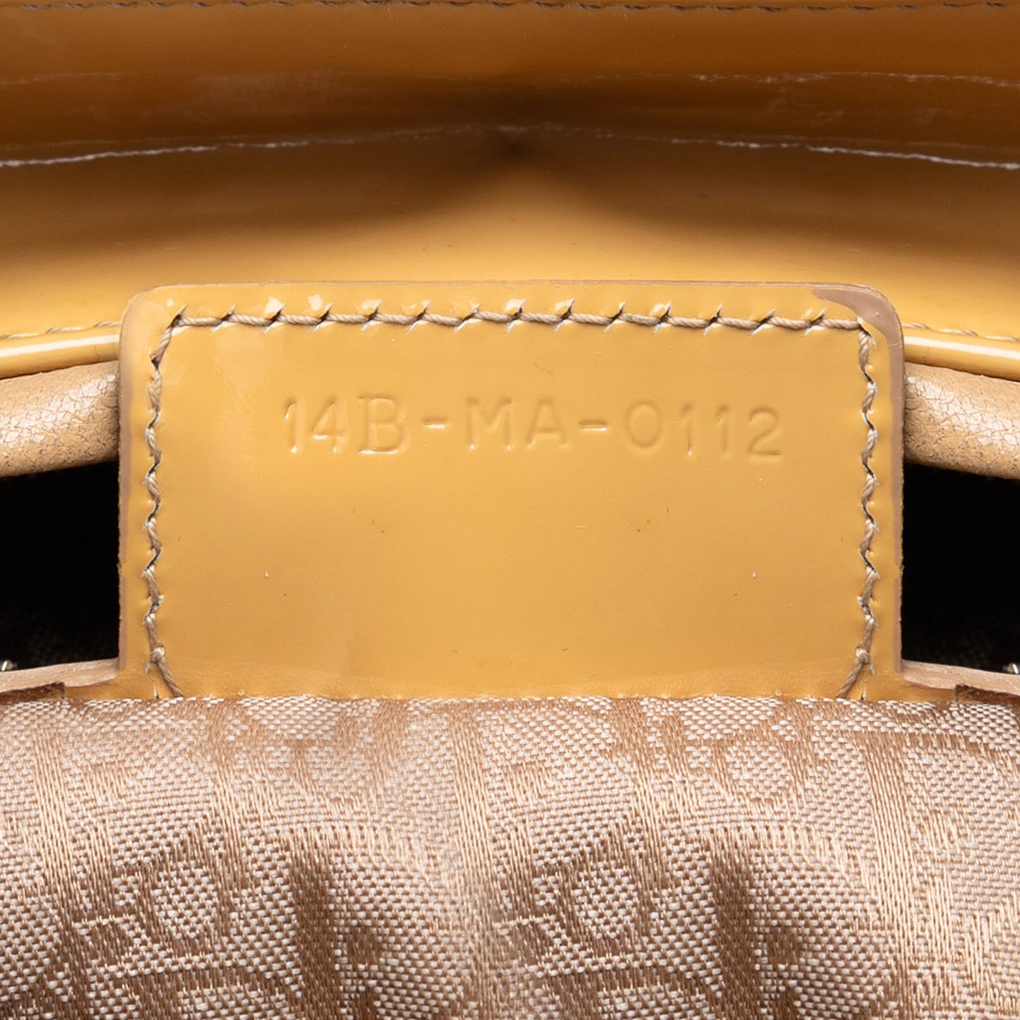 Dior Medium Patent Cannage Lady Dior