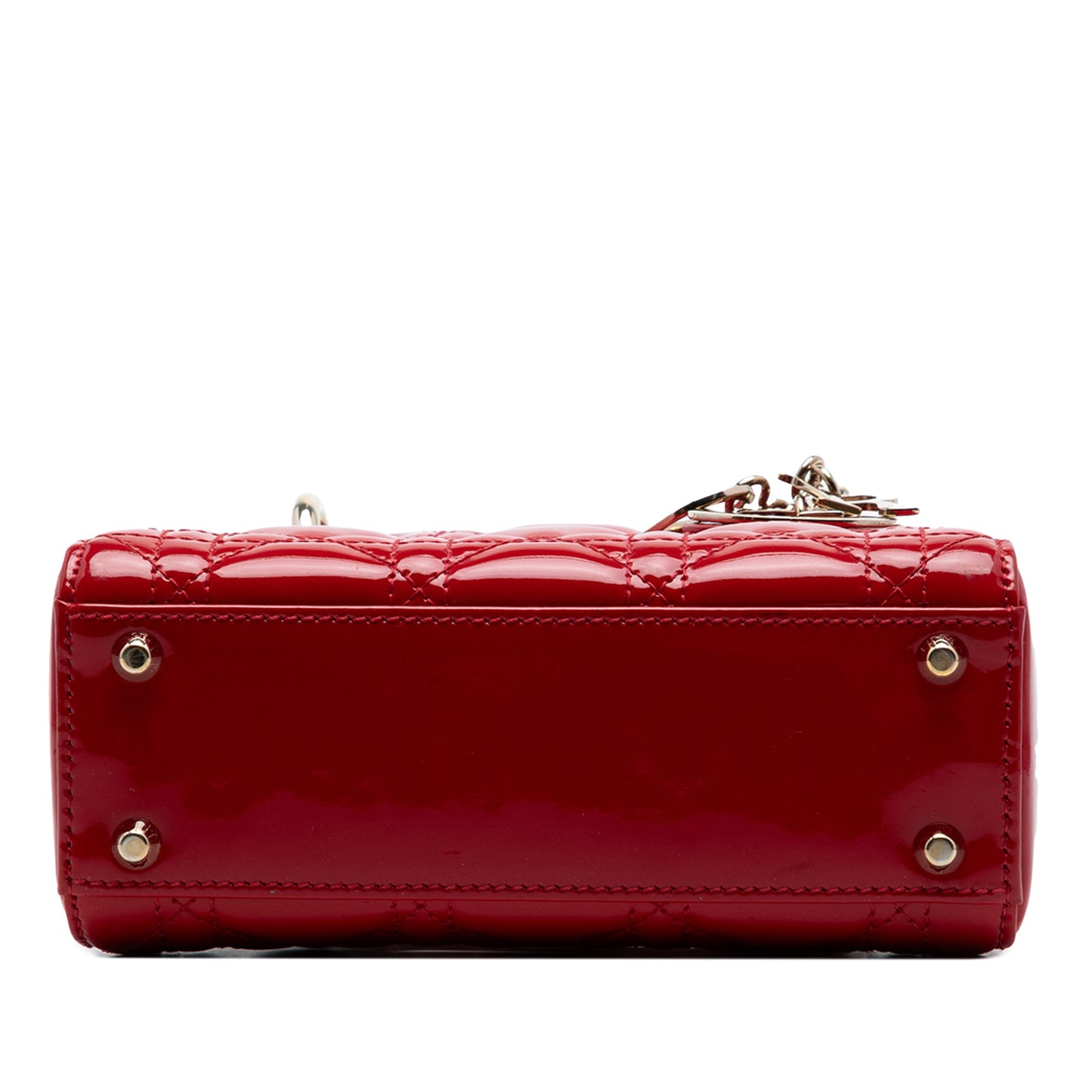 Dior Mini Patent Cannage Lady Dior