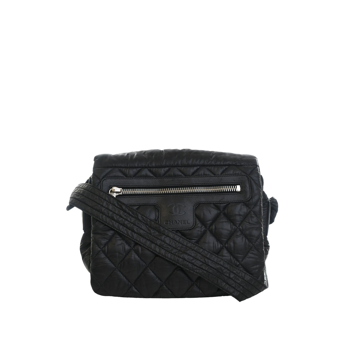 Chanel Small Quilted Nylon Coco Cocoon Messenger Bag