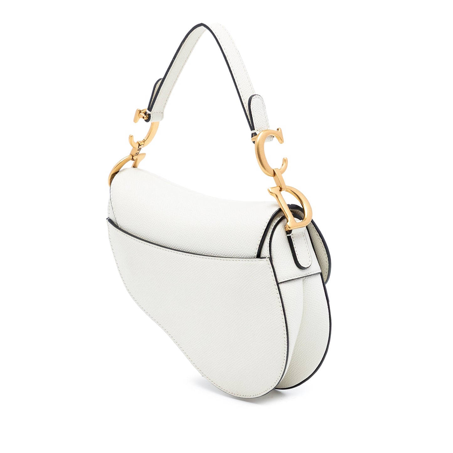 Dior Mini Grained Calfskin Saddle Bag