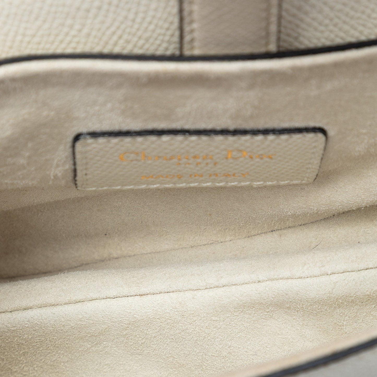 Dior Mini Grained Calfskin Saddle Bag