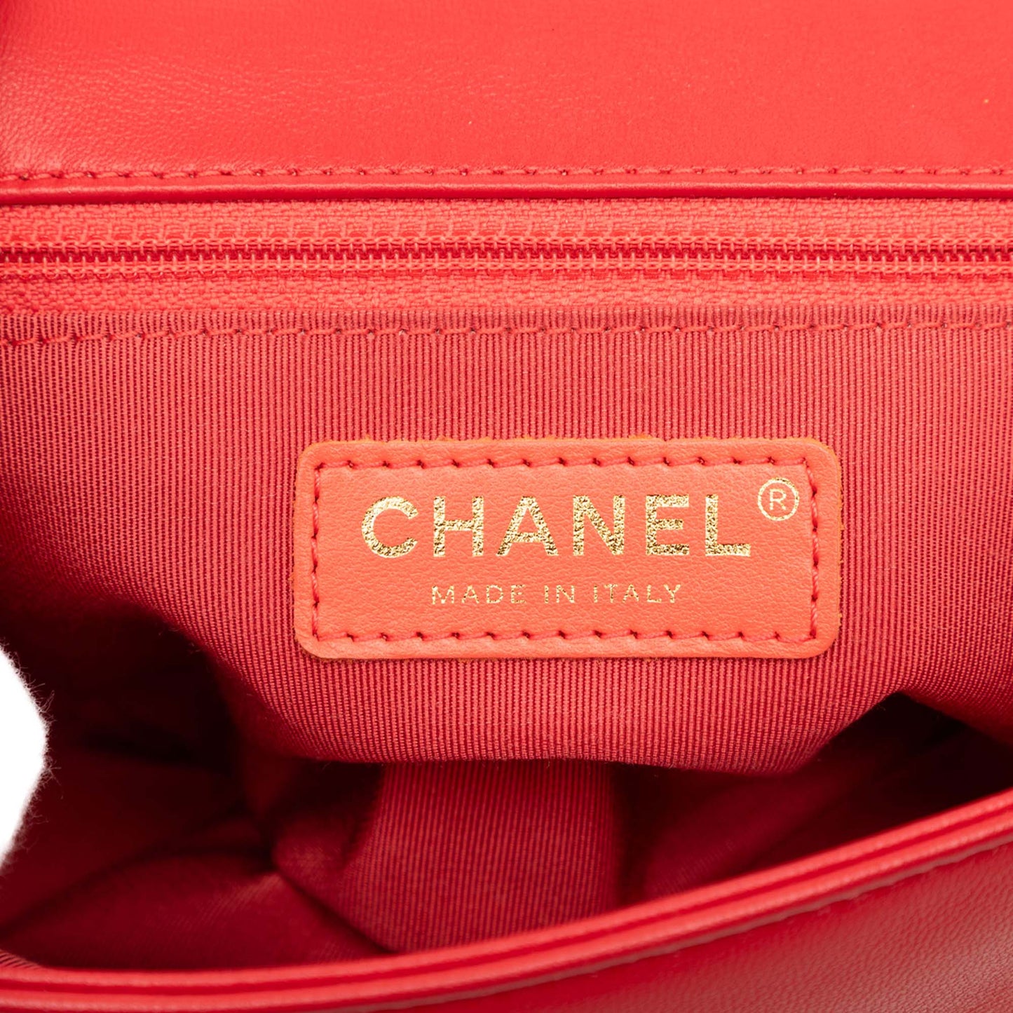 Chanel Quilted Lambskin Studded Beauty Begins Flap