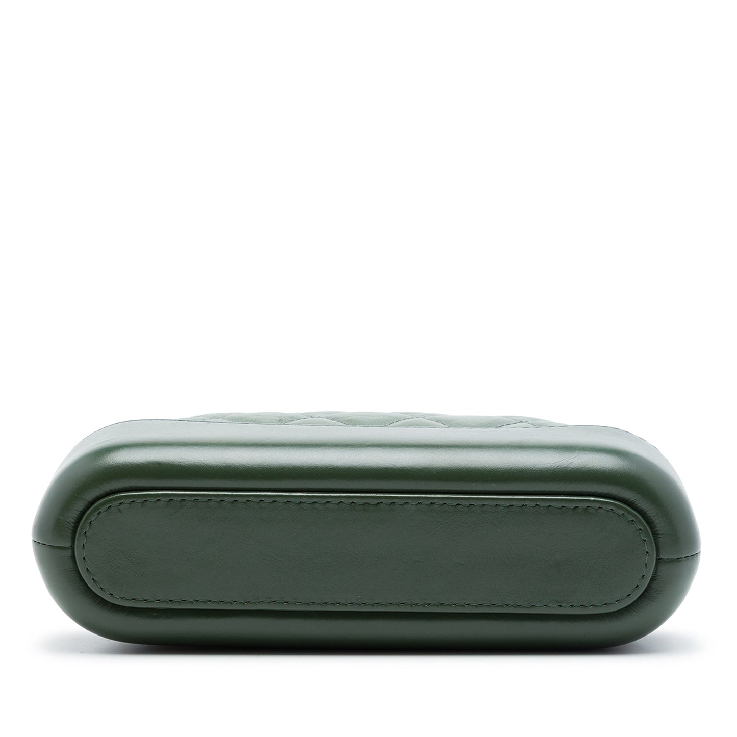 Chanel Aged Calfskin Gabrielle Double Zip Clutch with Chain