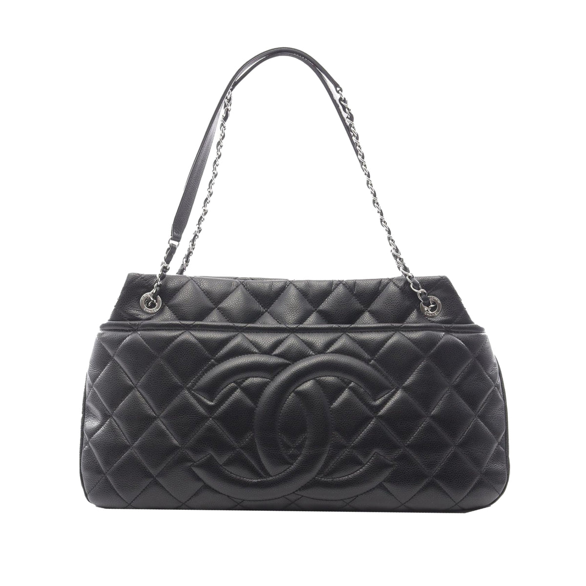 Chanel CC Timeless Caviar Soft Shopper Tote