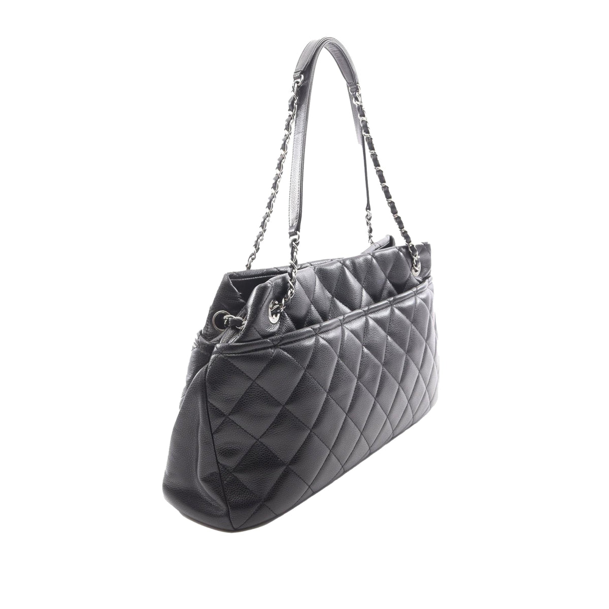Chanel CC Timeless Caviar Soft Shopper Tote
