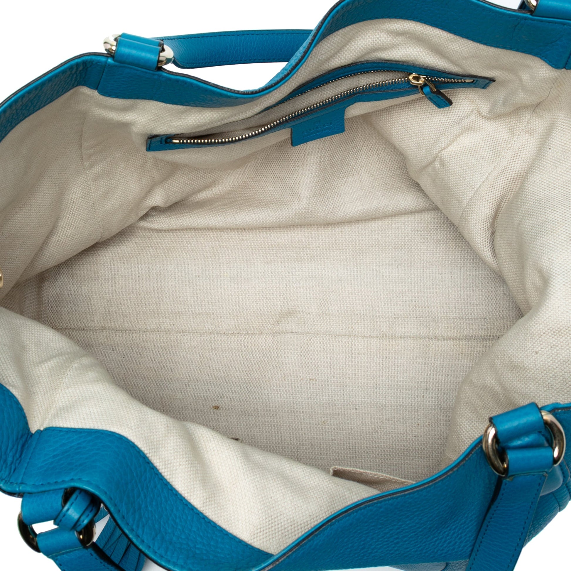 Gucci Medium Leather Soho Cellarius Tote