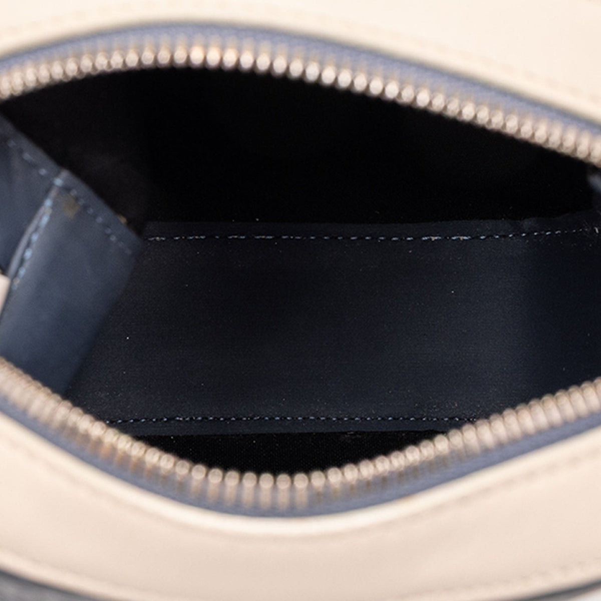 LOEWE Bicolor Embossed Repeat Anagram Leather Crossbody — Blue