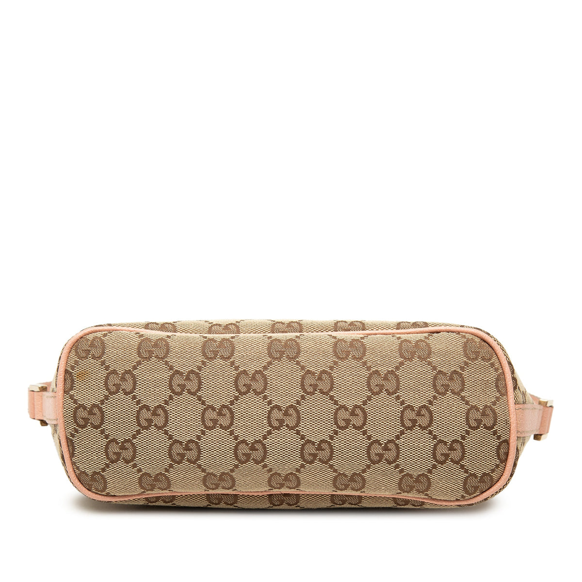 Gucci GG Canvas Web Boat — Beige