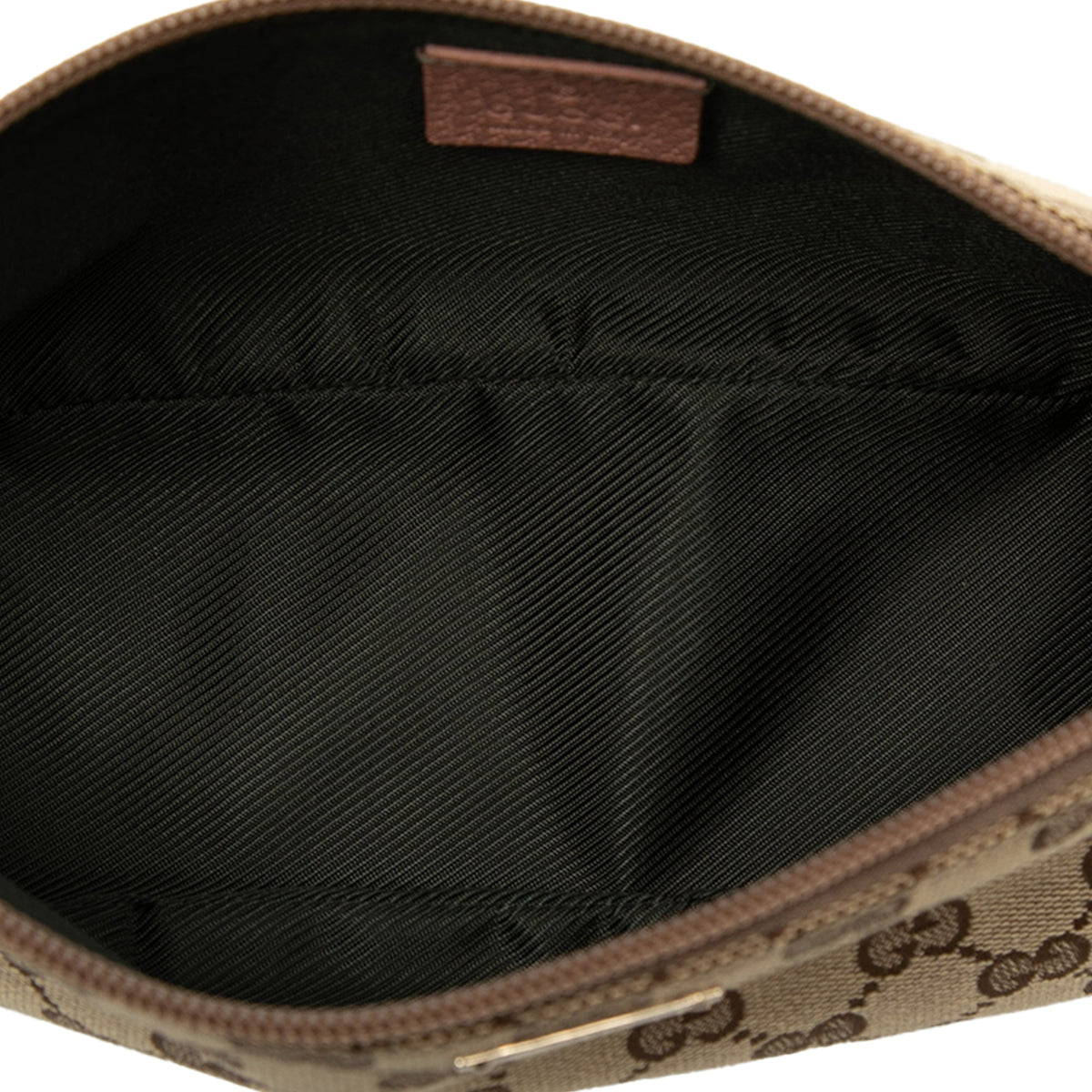 Gucci GG Canvas Web Boat — Beige