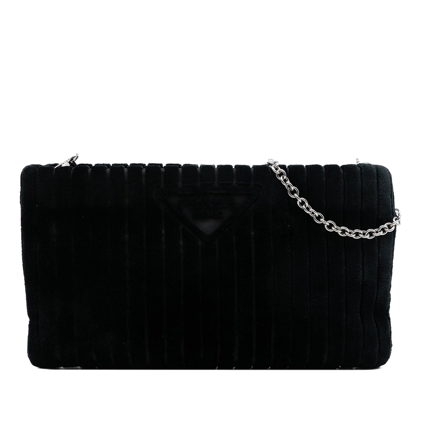 Prada Ricamo Velluto Pochette Crossbody