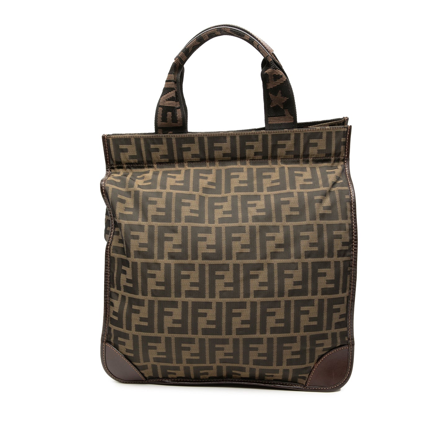 Fendi Zucca Canvas Shopping Tote