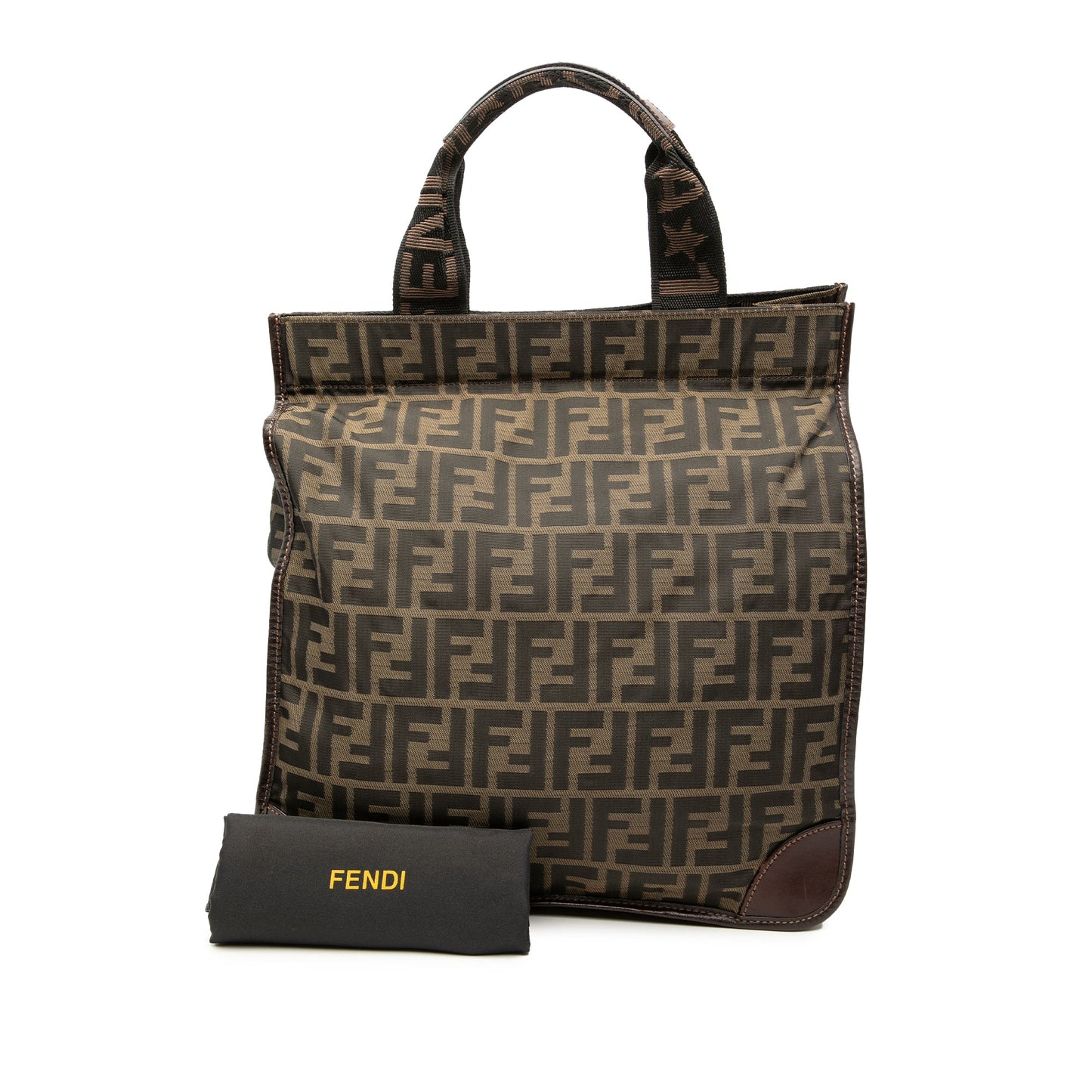 Fendi Zucca Canvas Shopping Tote
