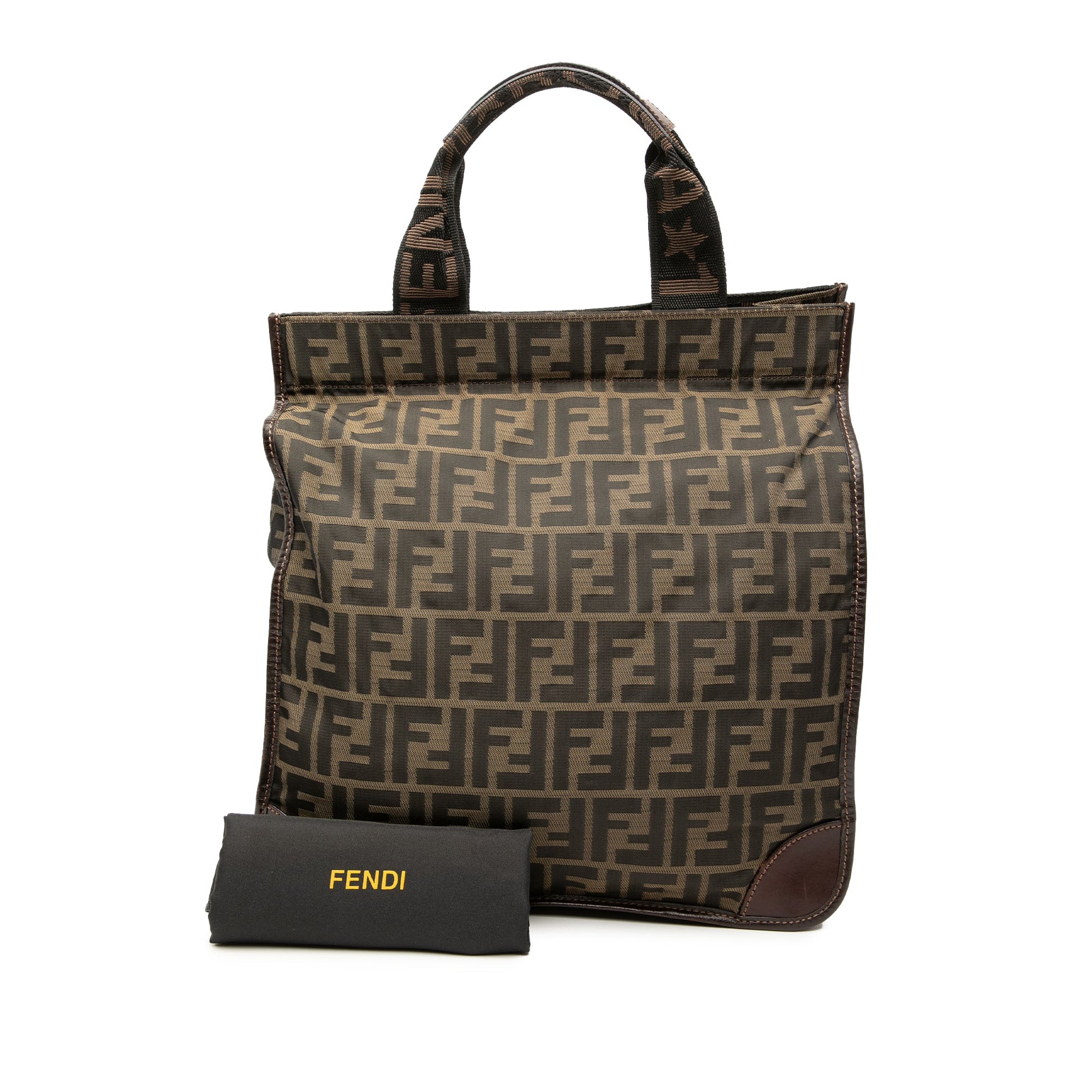 Fendi Zucca Canvas Shopping Tote