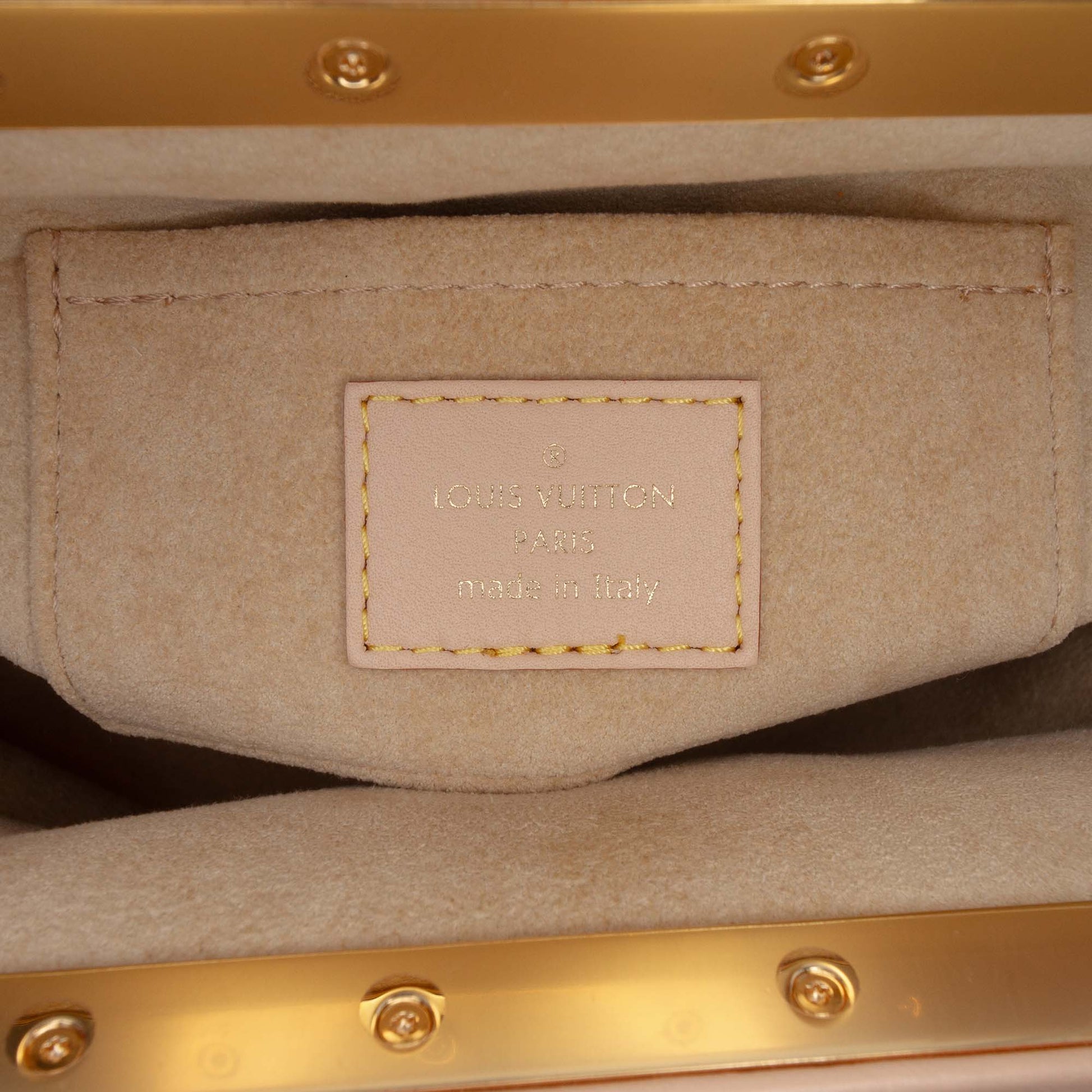 Louis Vuitton Monogram Clutch Top Handle Bag