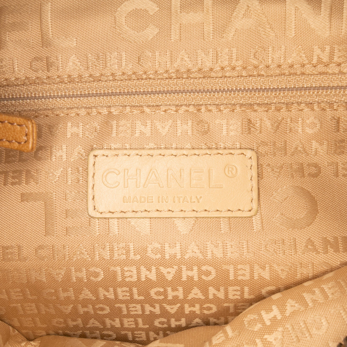 Chanel CC Suede Camellia Hobo