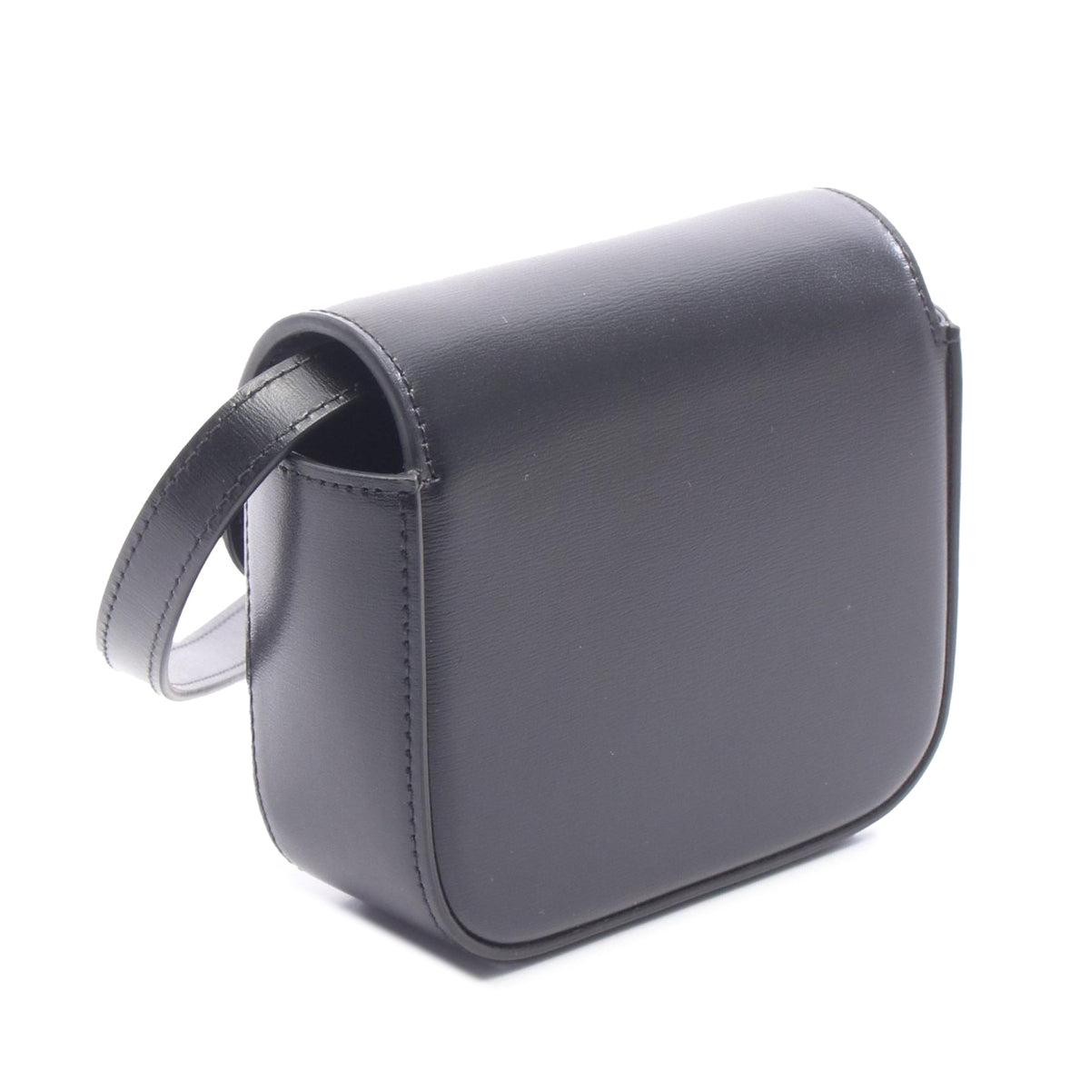 Celine Mini Calfskin Claude Crossbody — Black