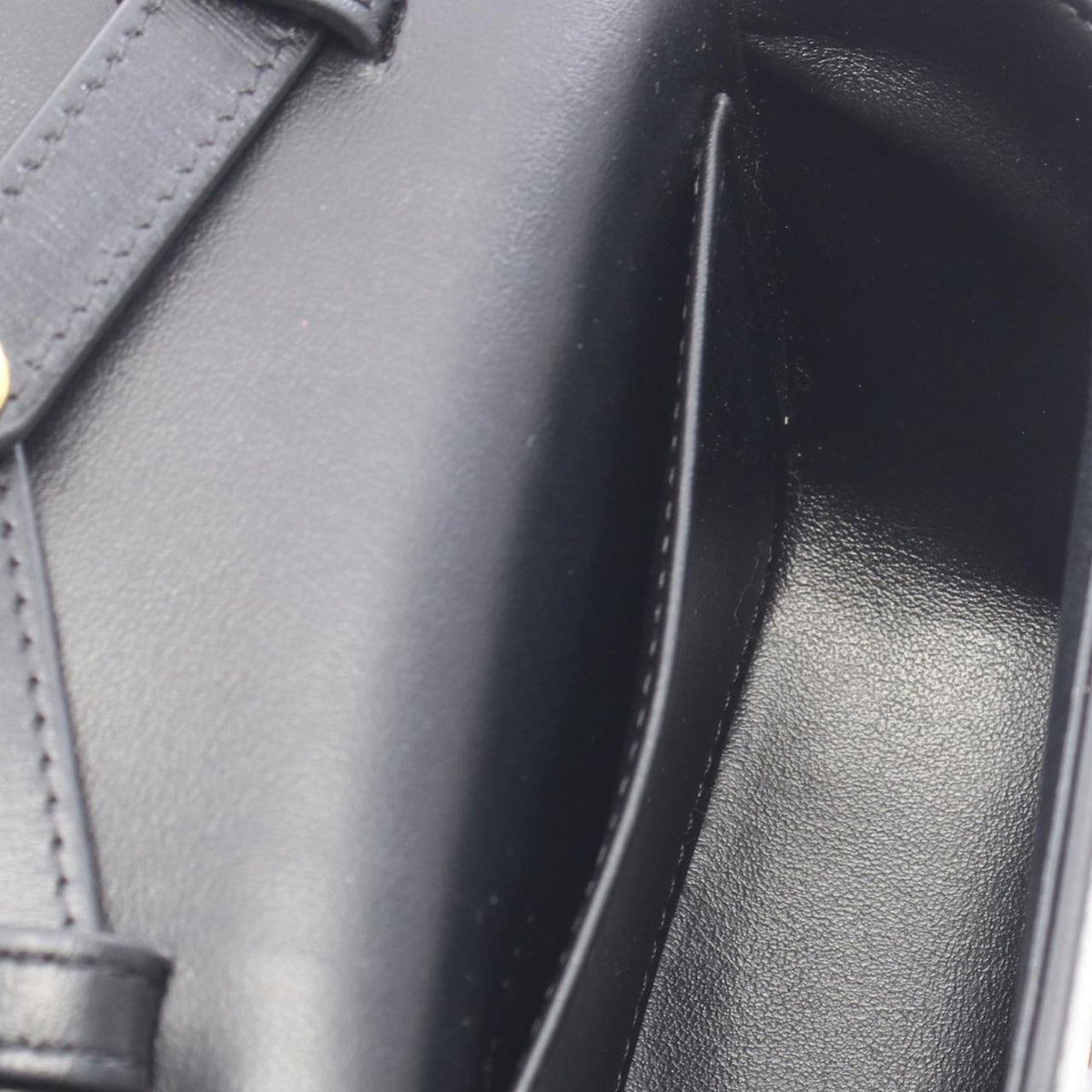 Celine Mini Calfskin Claude Crossbody — Black